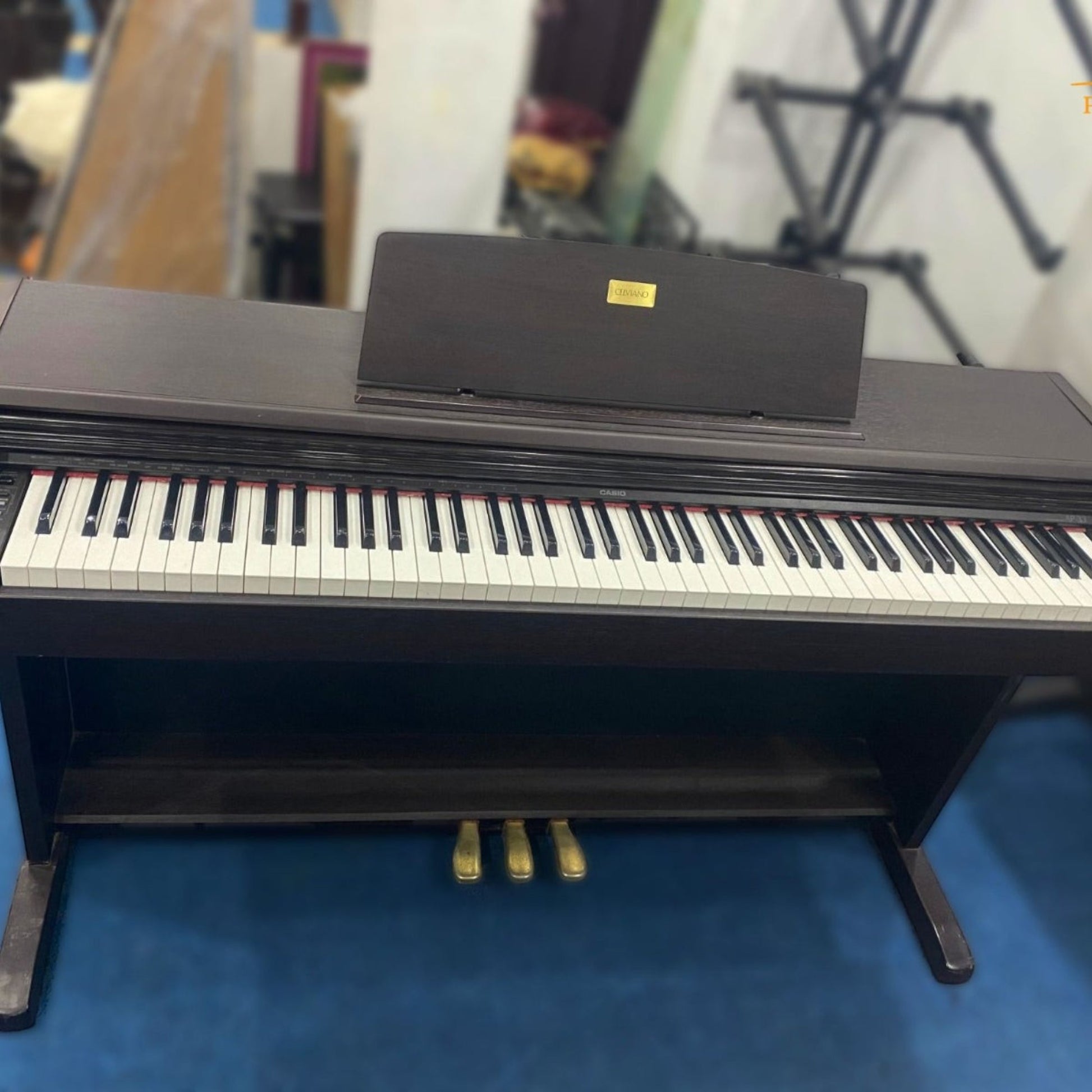 Đàn piano điện Casio AP33 màu nâu gỗ sang trọng với 88 phím chuẩn tại TÂN NHẠC CỤ