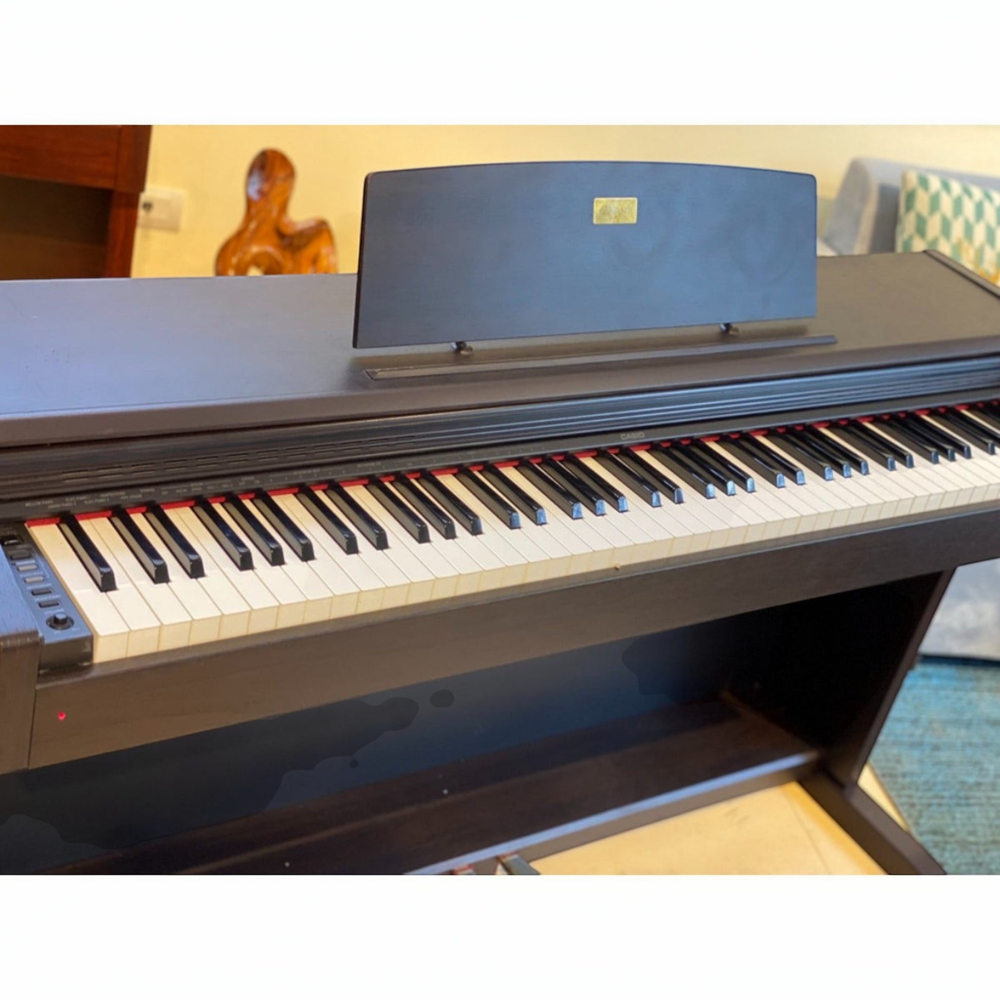 Đàn piano điện Casio AP33 màu nâu gỗ sang trọng với 88 phím đàn chuẩn tại cửa hàng TÂN NHẠC CỤ