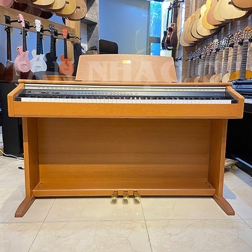 Đàn piano điện Casio AP45 dáng tủ màu gỗ tự nhiên với 88 phím búa tại cửa hàng TÂN NHẠC CỤ