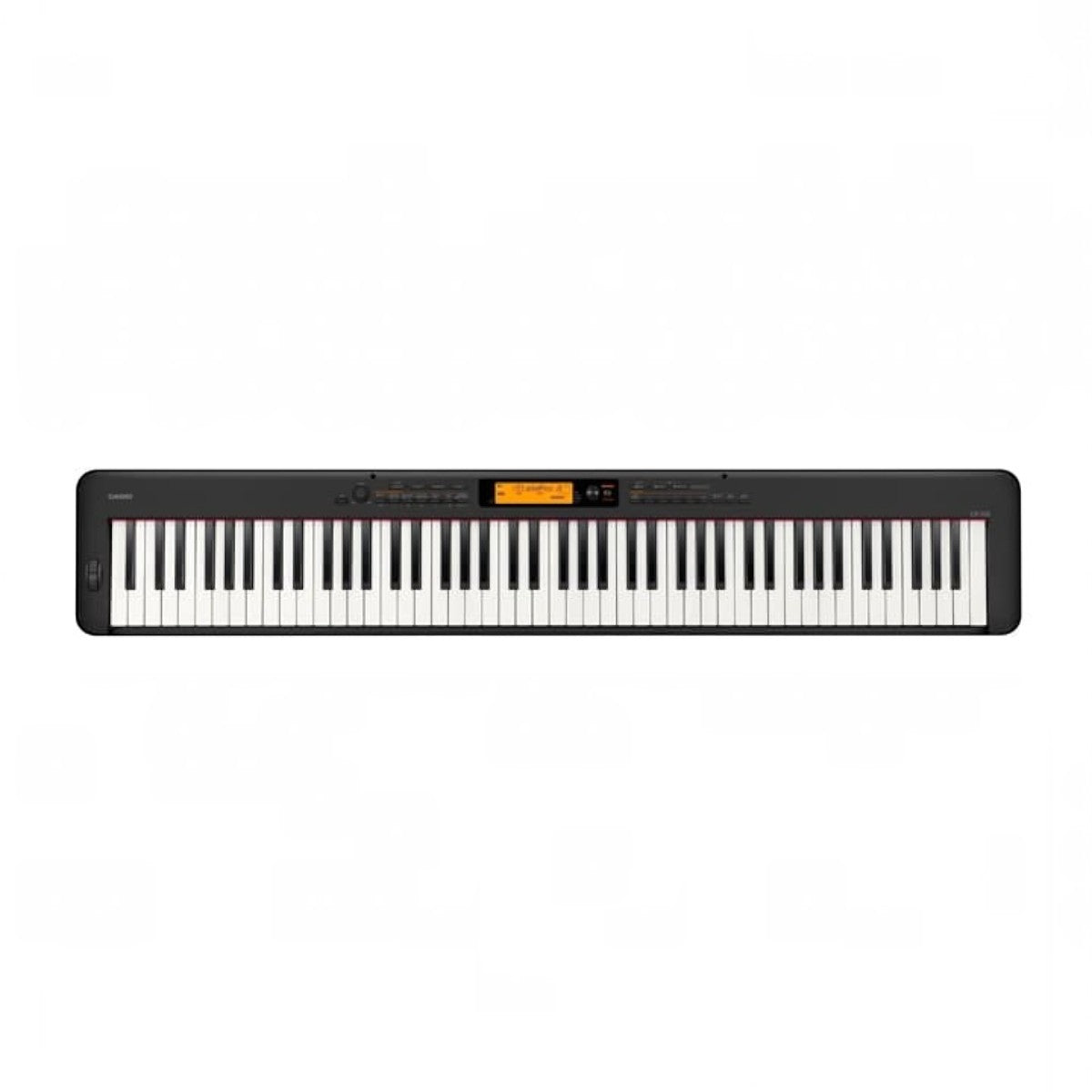 Đàn piano điện TÂN NHẠC CỤ Casio CDP-S350 màu đen với 88 phím búa, màn hình LCD và bánh xe pitch bend