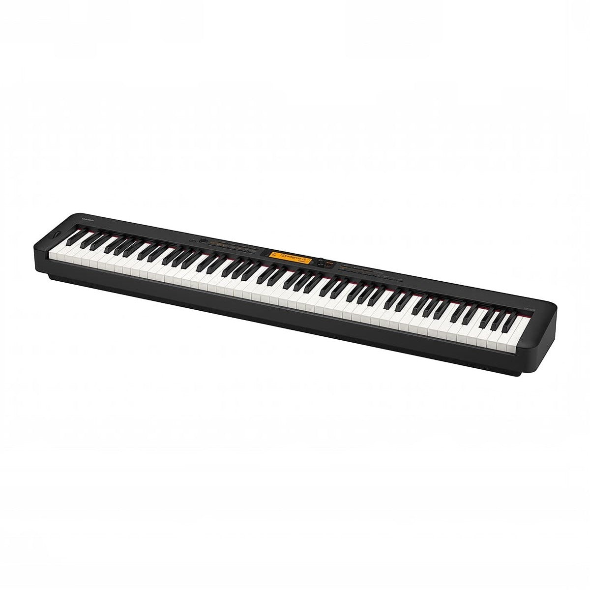 Đàn piano điện Casio CDP-S350 màu đen tại TÂN NHẠC CỤ với 88 phím búa, màn hình LCD và bánh xe pitch bend