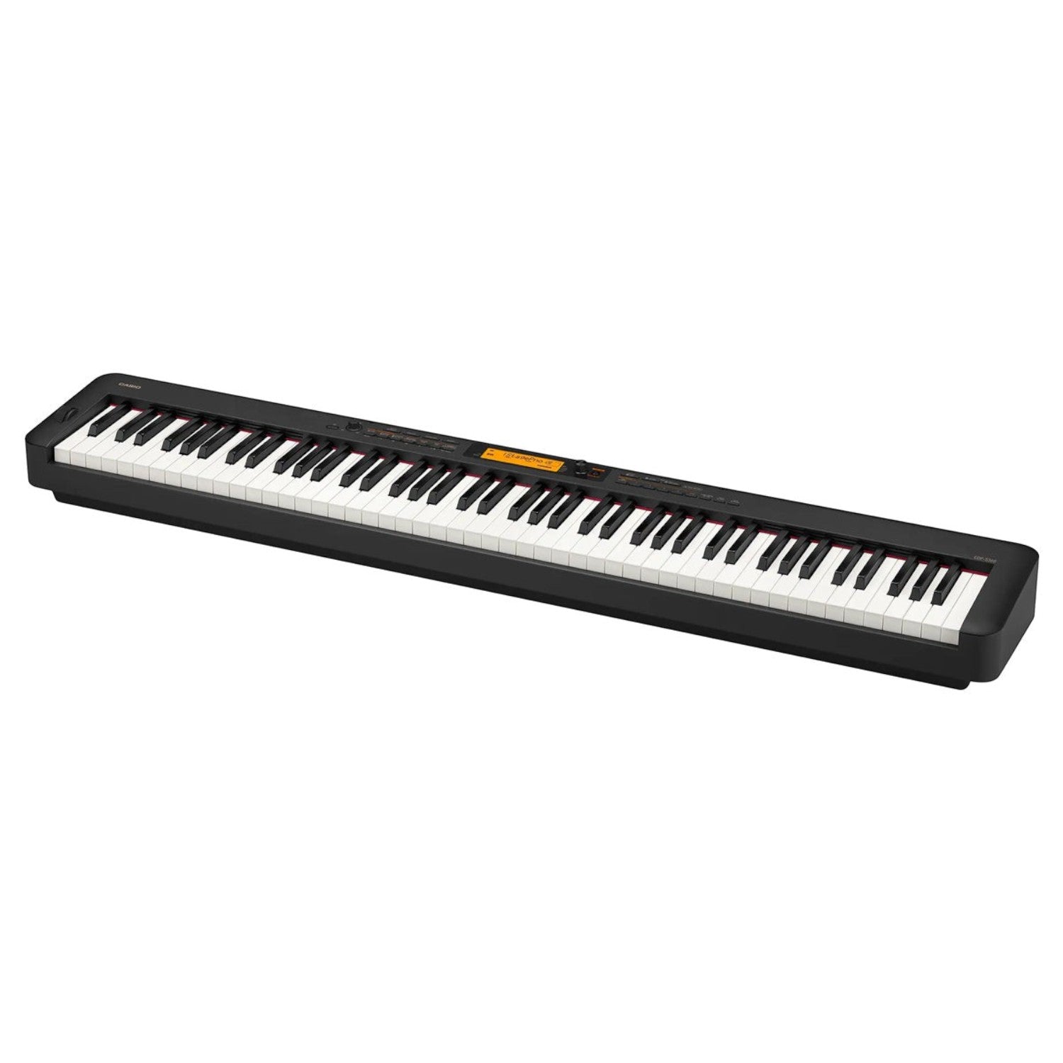Đàn piano điện TÂN NHẠC CỤ Casio CDP-S360 màu đen với 88 phím búa, màn hình LCD và thiết kế portable gọn nhẹ