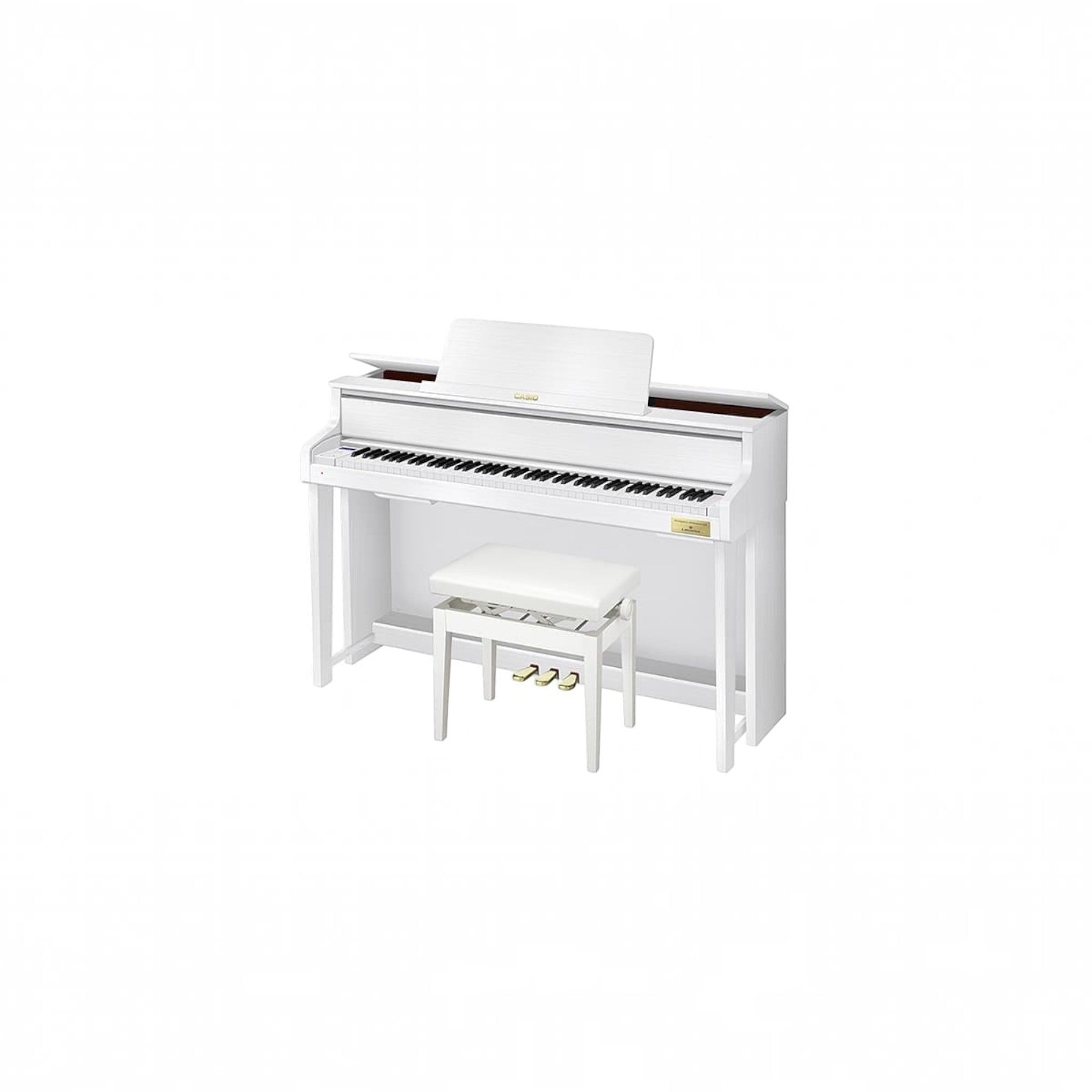 Đàn piano điện Casio GP-310 màu trắng sang trọng với bộ máy phím gỗ vân sam tại TÂN NHẠC CỤ