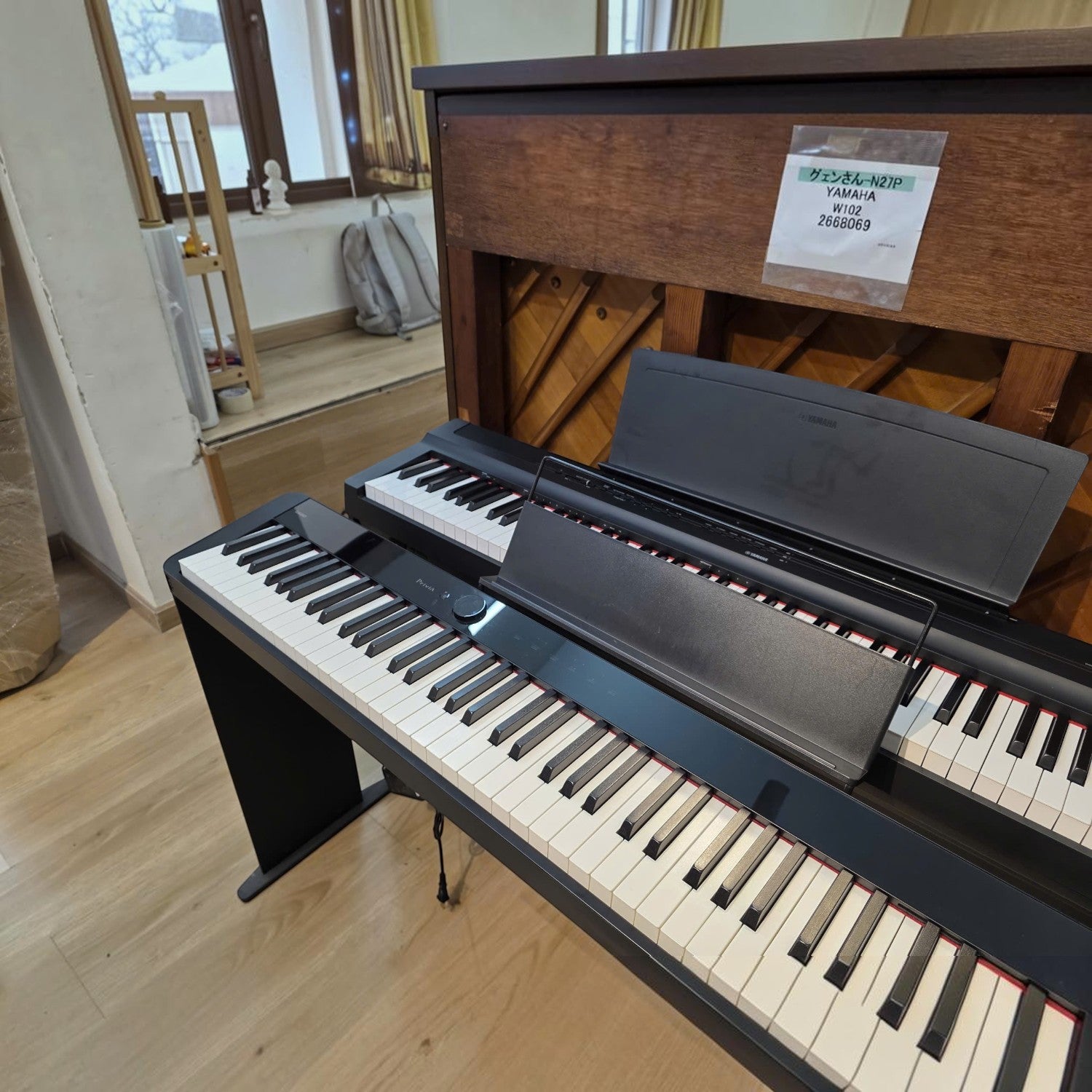 Đàn piano điện Casio PX-S1100 màu đen thiết kế mỏng tại showroom TÂN NHẠC CỤ