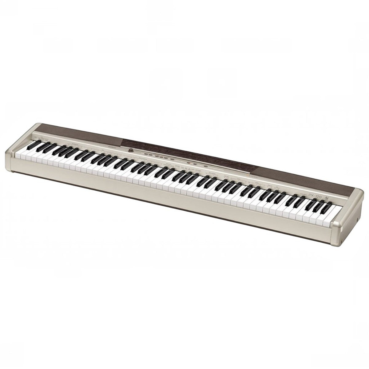 Đàn piano điện Casio PX120 tại TÂN NHẠC CỤ, thiết kế nhỏ gọn với 88 phím búa, màu bạc sang trọng