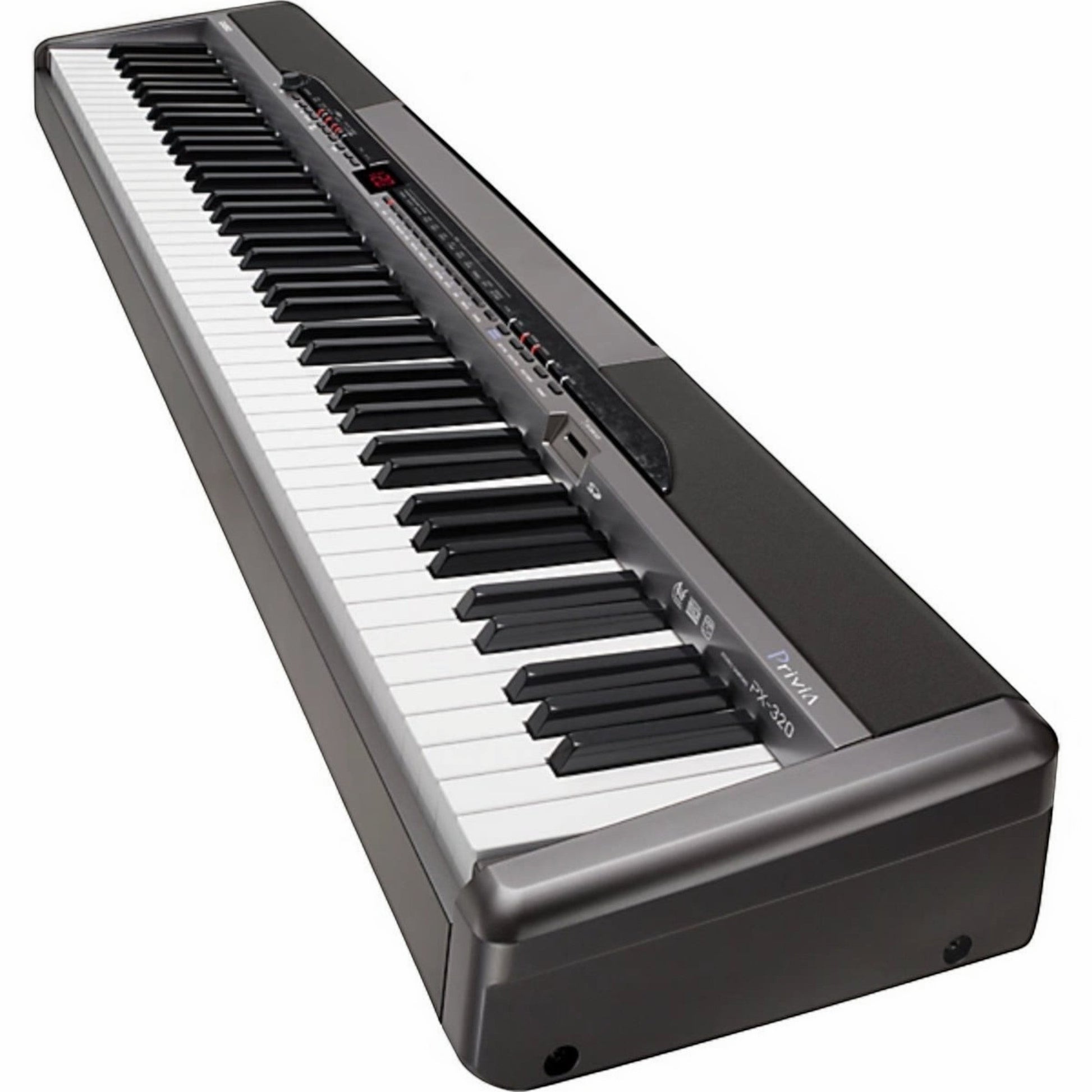 Đàn piano điện Casio PX320 màu đen sang trọng với 88 phím đàn tại TÂN NHẠC CỤ