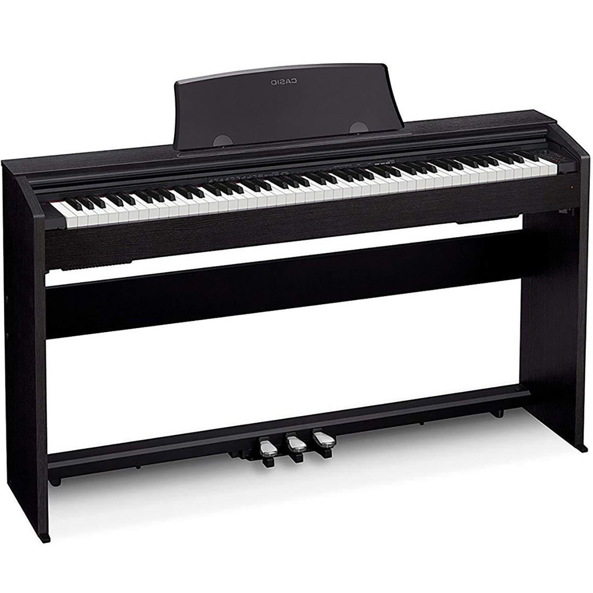 Đàn piano điện Casio PX720 màu đen dáng tủ tại TÂN NHẠC CỤ với 88 phím búa cho cảm giác chơi chân thực