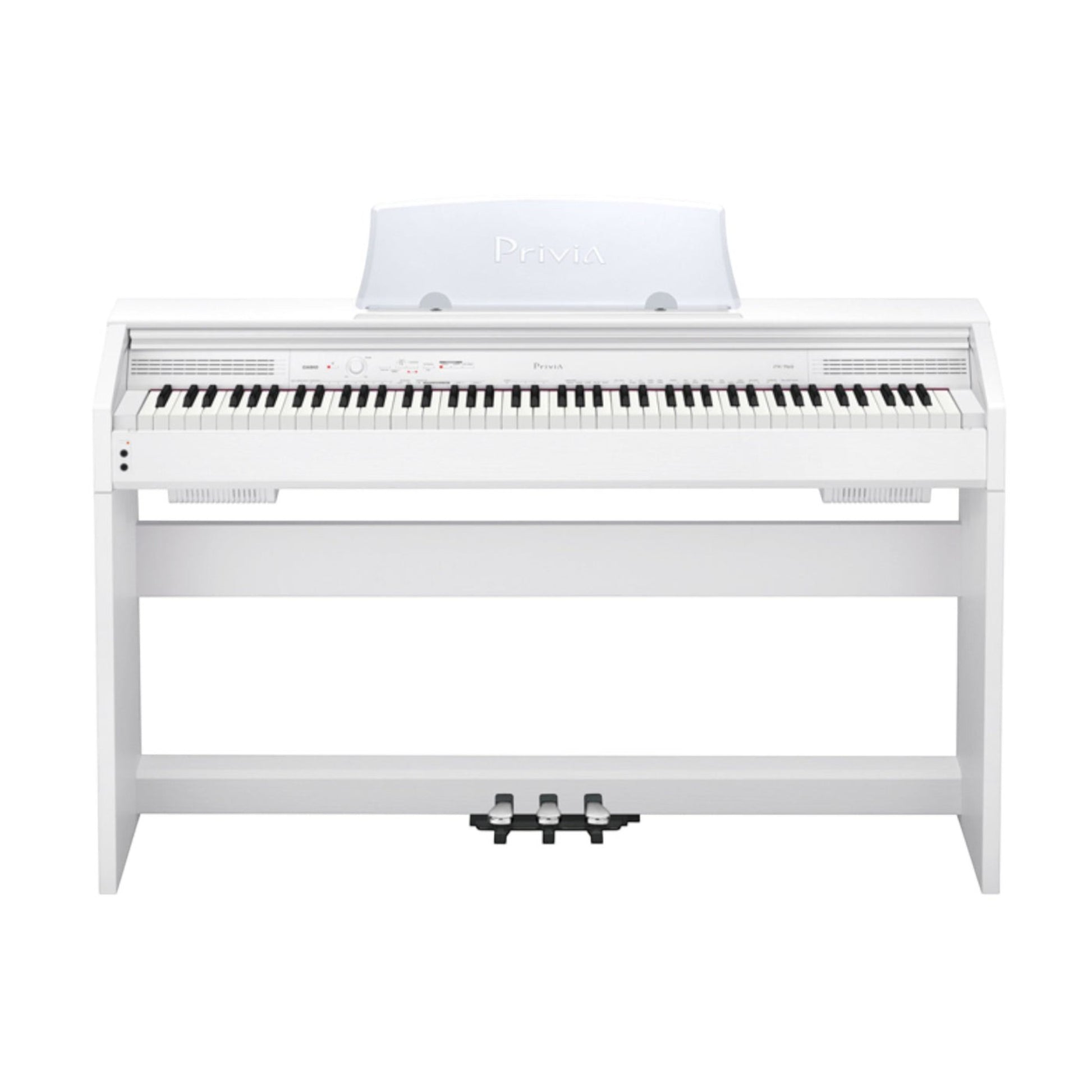 Đàn piano điện Casio PX760 màu trắng dáng tủ sang trọng tại Tân Nhạc Cụ với 3 pedal tích hợp