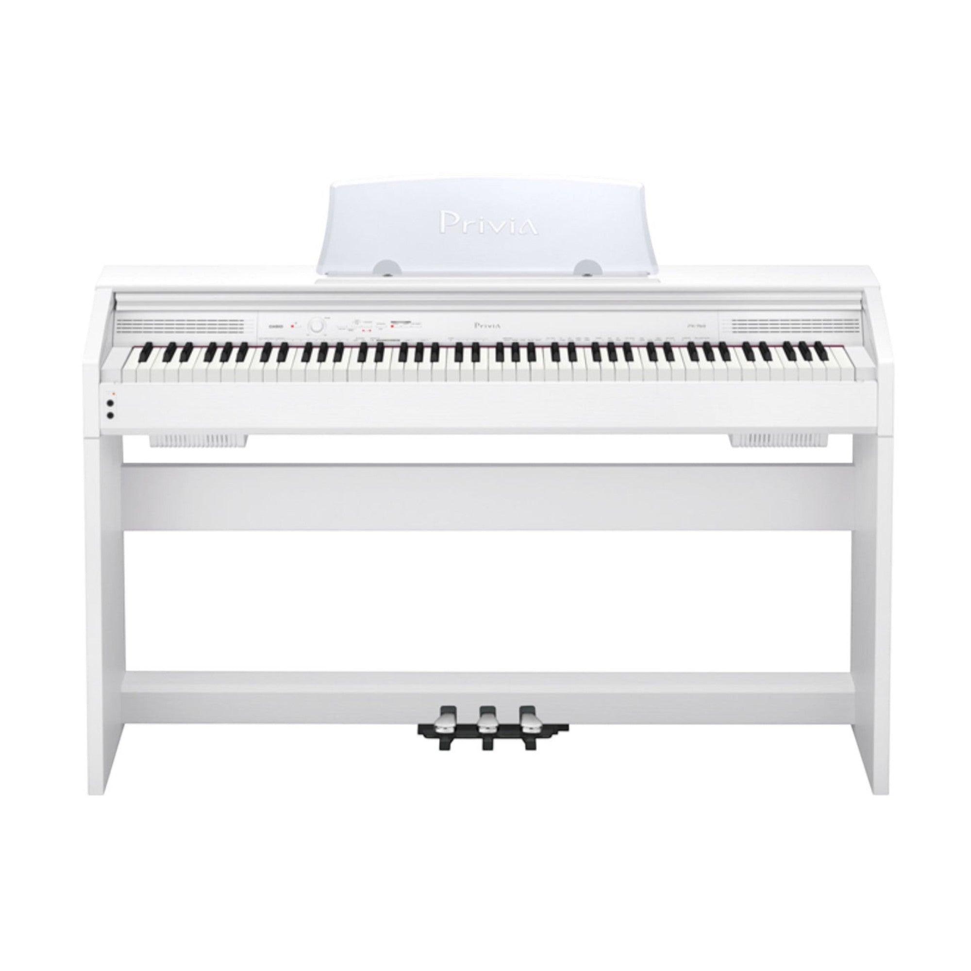 Đàn piano điện Casio PX760 màu trắng dáng tủ sang trọng tại Tân Nhạc Cụ với 3 pedal tích hợp
