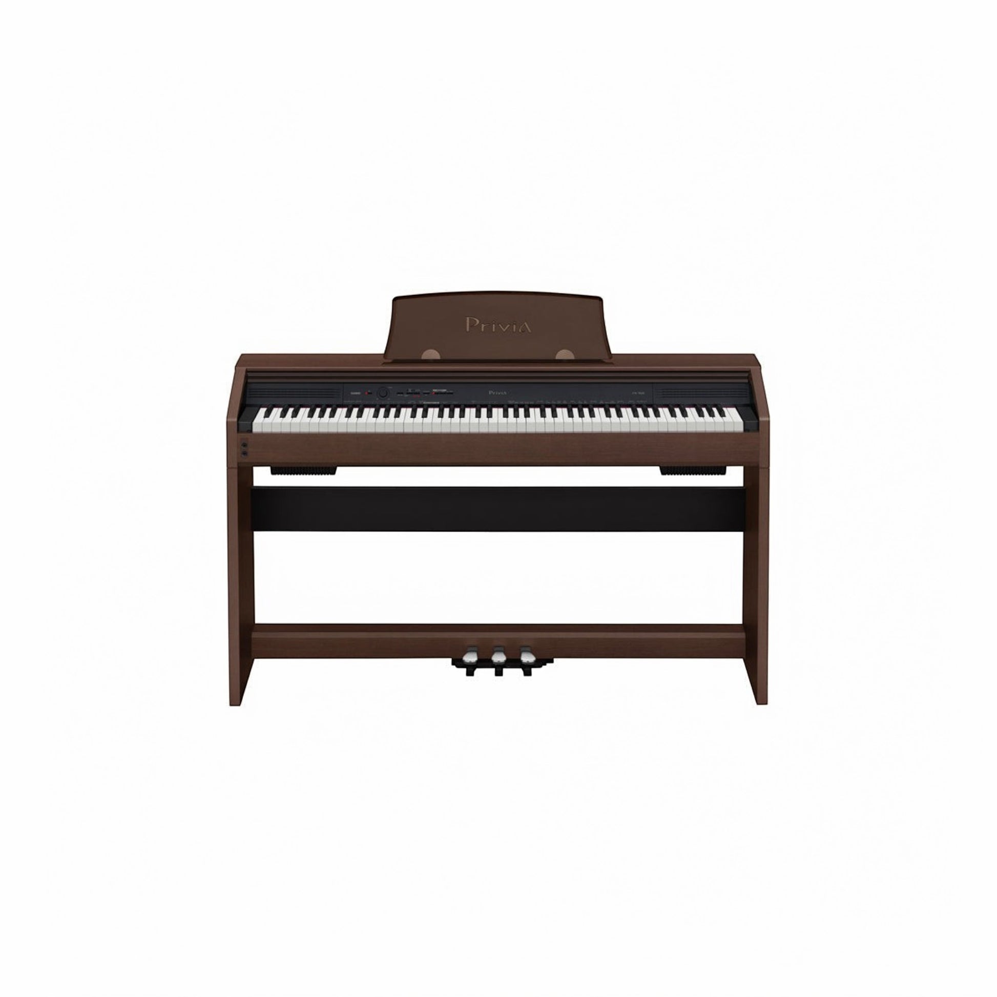 Đàn piano điện Casio PX760 dáng tủ màu nâu sang trọng tại TÂN NHẠC CỤ, thiết kế 88 phím búa kèm 3 pedal tích hợp