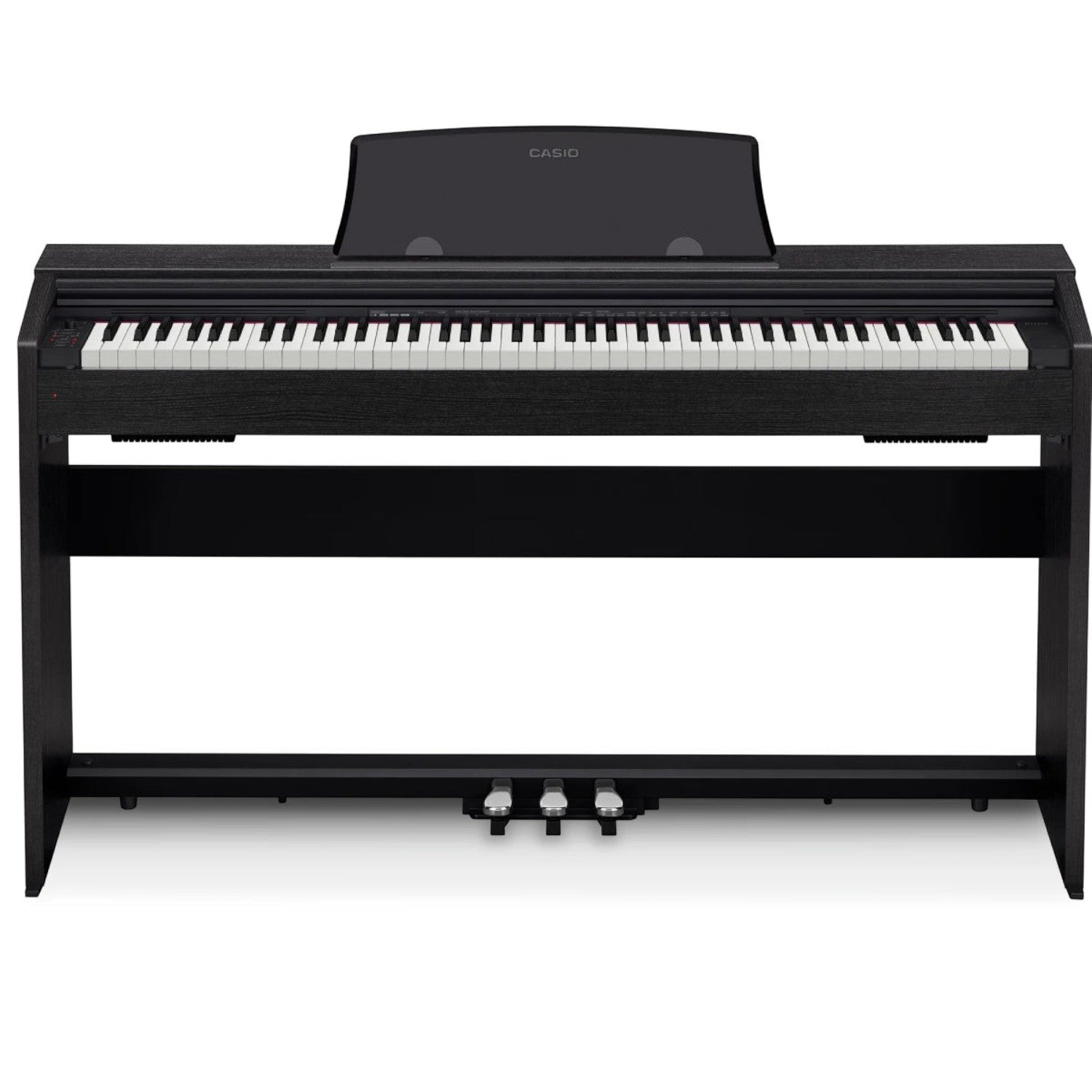 Đàn piano điện Casio PX770 màu đen dáng tủ sang trọng tại TÂN NHẠC CỤ với 88 phím búa và 3 pedal tích hợp