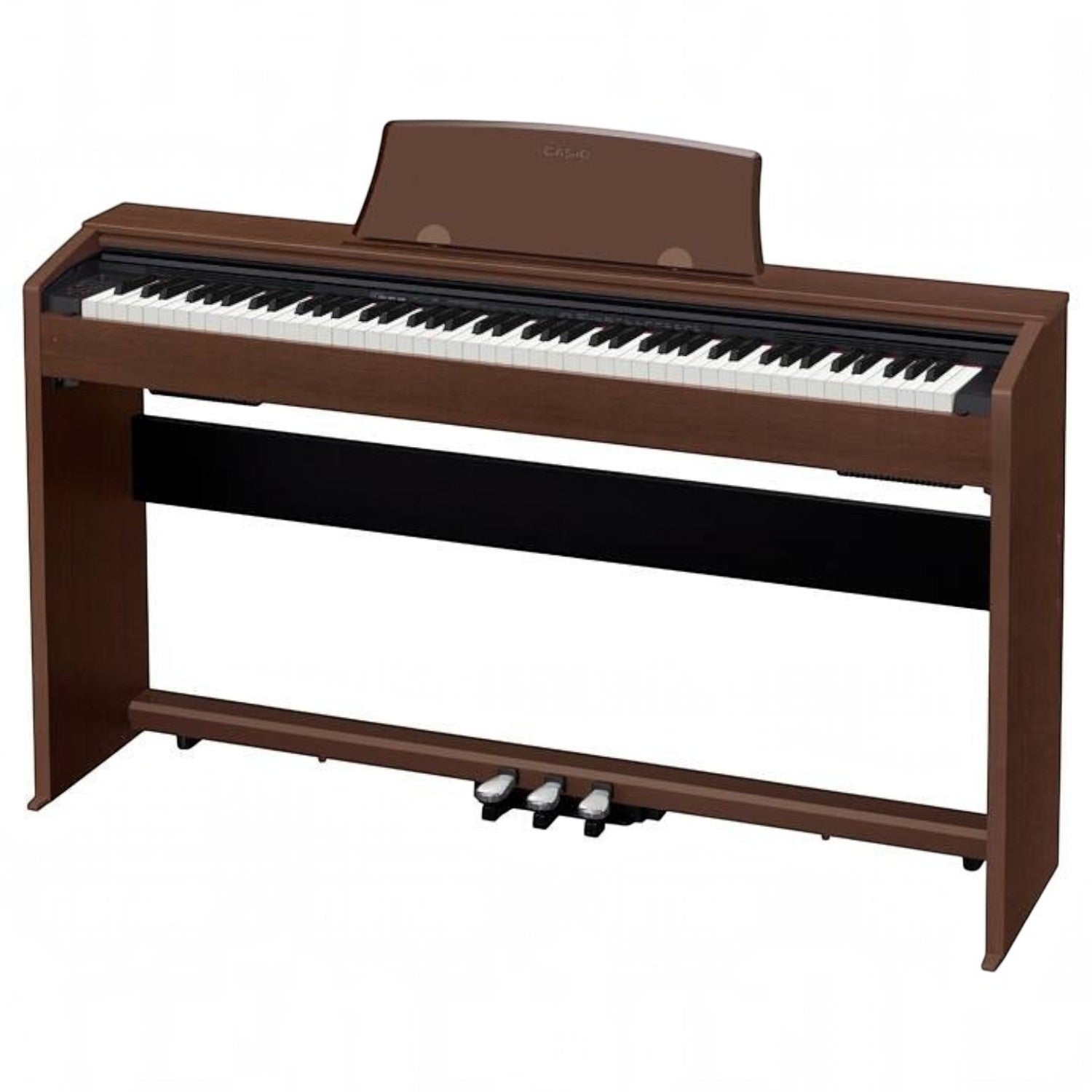 Đàn piano điện Casio PX770 màu nâu gỗ sang trọng, thiết kế dáng tủ hiện đại tại TÂN NHẠC CỤ