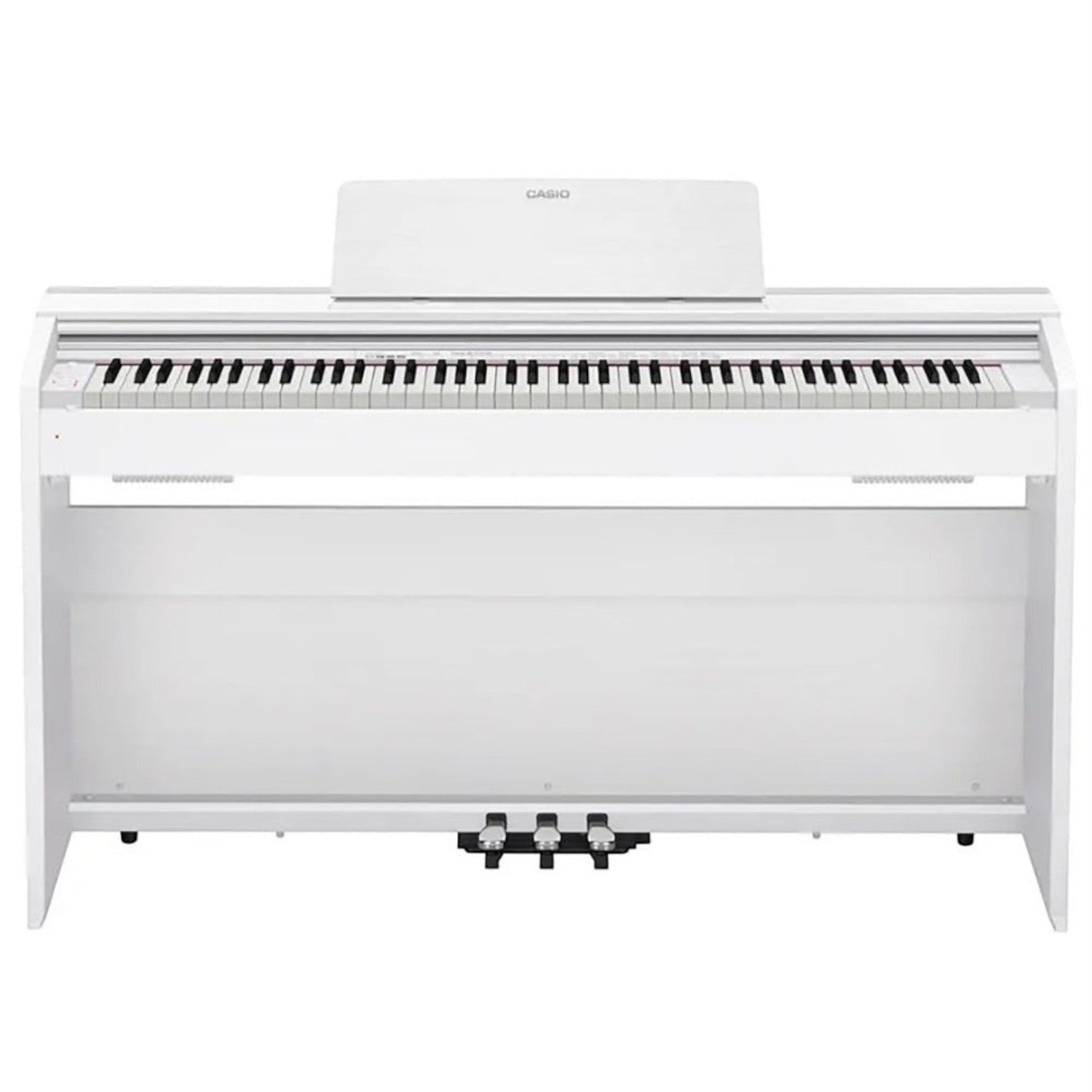 Đàn piano điện Casio PX770 màu trắng sang trọng tại Tân Nhạc Cụ, thiết kế dáng tủ hiện đại với 3 pedal tích hợp
