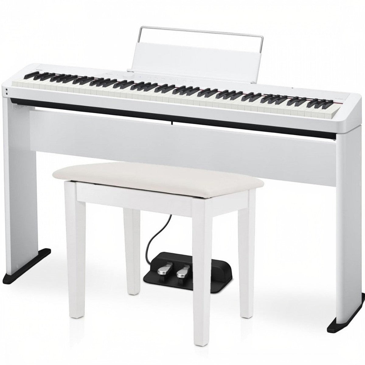 Đàn piano điện Casio PX-S1000 màu trắng thiết kế siêu mỏng tại TÂN NHẠC CỤ kèm ghế và pedal