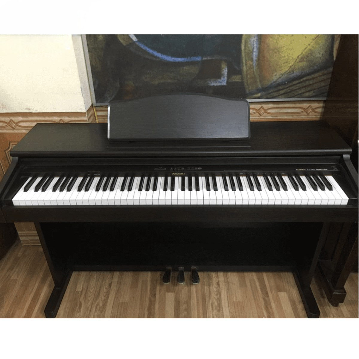 Đàn piano điện TÂN NHẠC CỤ Columbia EP1400 màu đen sang trọng, thiết kế bền bỉ cho người mới bắt đầu luyện tập