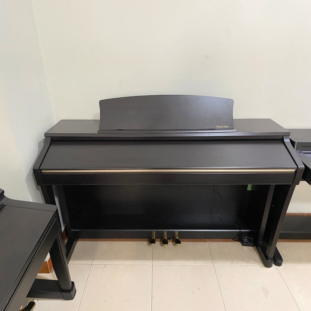 Đàn piano điện Kawai CA13 màu đen dáng tủ sang trọng tại Tân Nhạc Cụ với bàn phím gỗ RM3 Grand chân thực