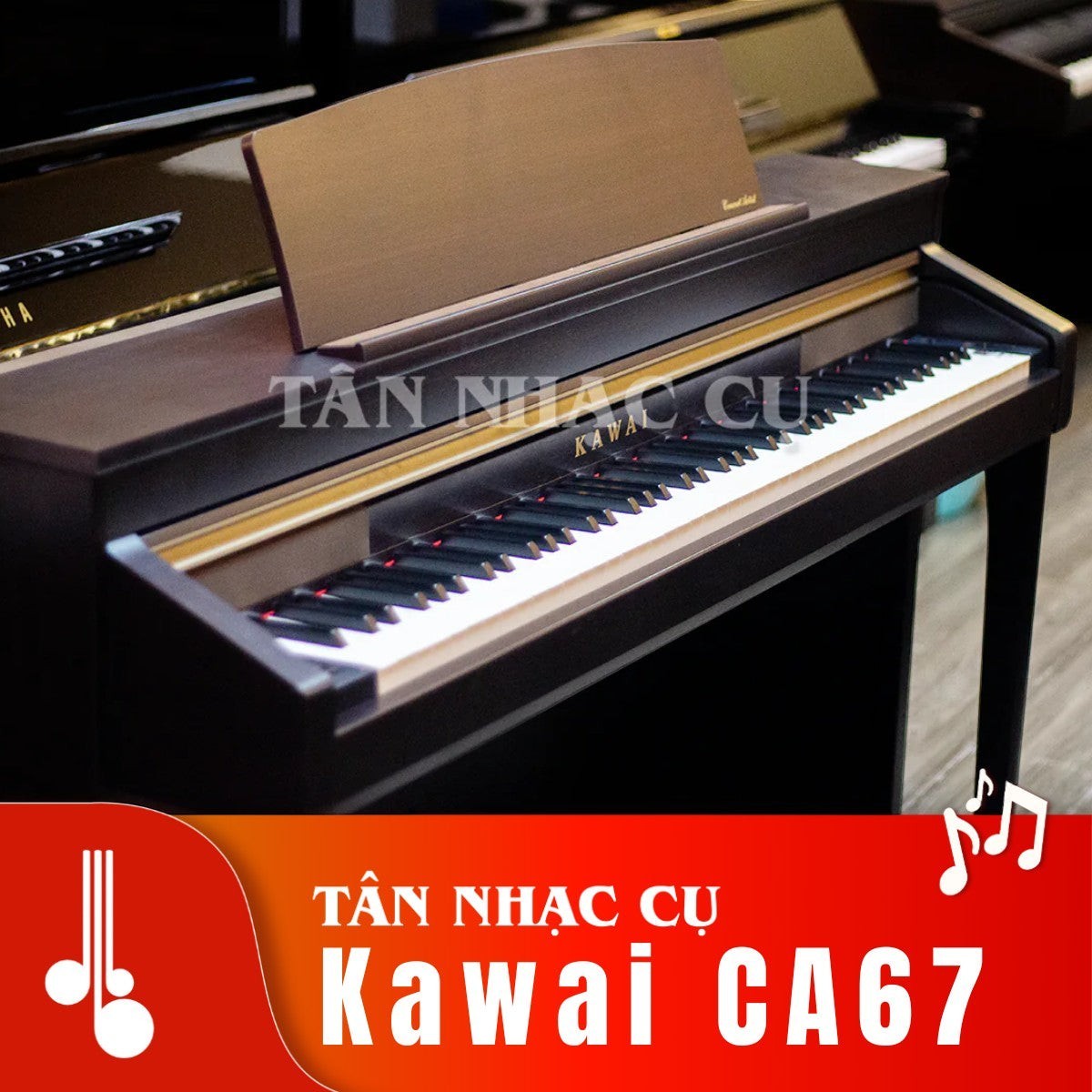 Đàn piano điện Kawai CA67 phím gỗ cao cấp tại TÂN NHẠC CỤ