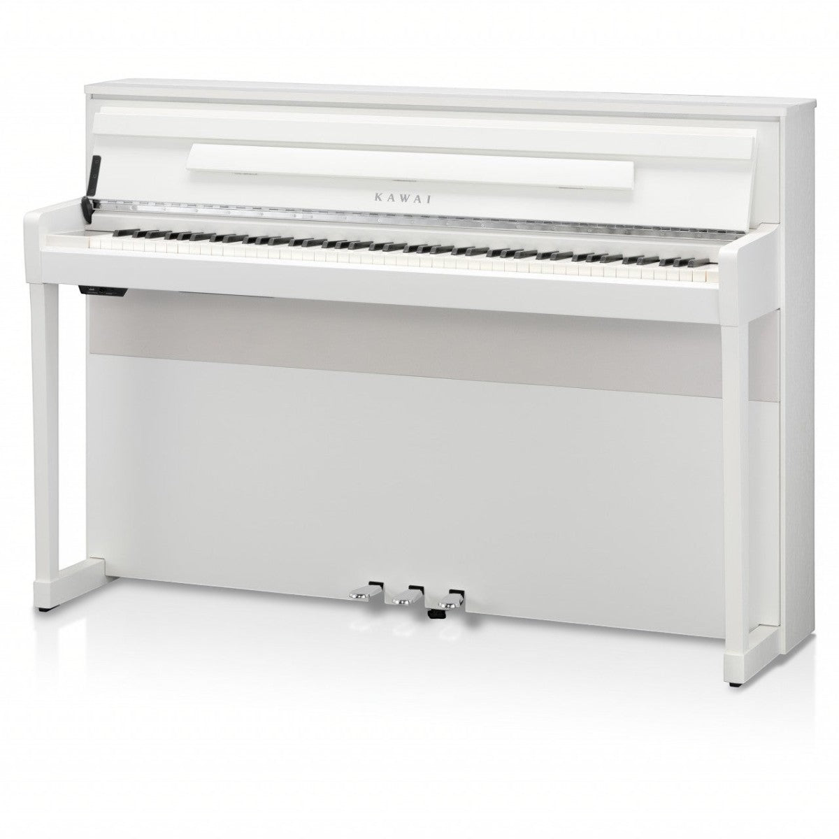 Đàn piano điện Kawai CA99 màu trắng sang trọng với bàn phím gỗ thật Grand Feel III tại cửa hàng TÂN NHẠC CỤ