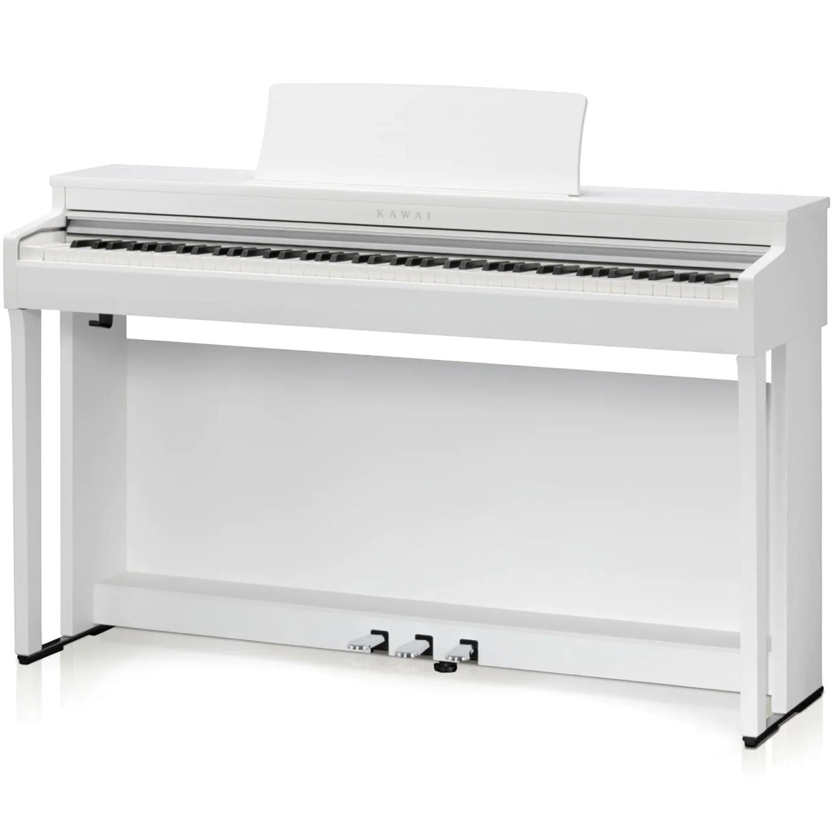 Đàn piano điện Kawai CN201 màu trắng Satin White thanh lịch tại Tân Nhạc Cụ với thiết kế hiện đại và bàn phím chân thực