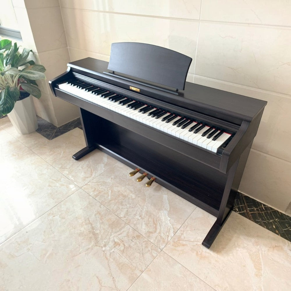 Đàn piano điện Kawai CN21 dáng tủ màu nâu gỗ sang trọng, bàn phím 88 phím búa tại TÂN NHẠC CỤ