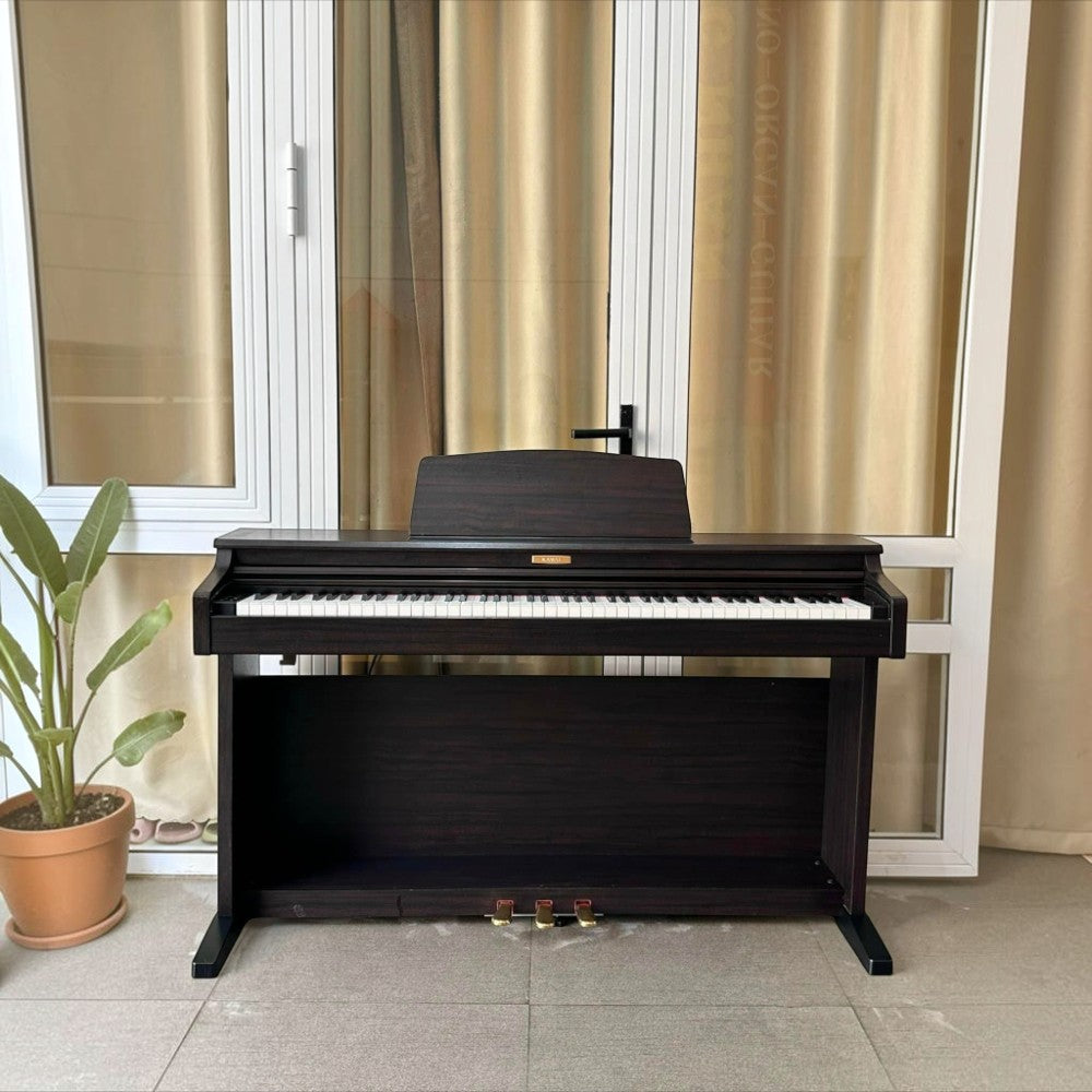 Đàn piano điện Kawai CN21 dáng tủ màu gỗ tối sang trọng tại TÂN NHẠC CỤ