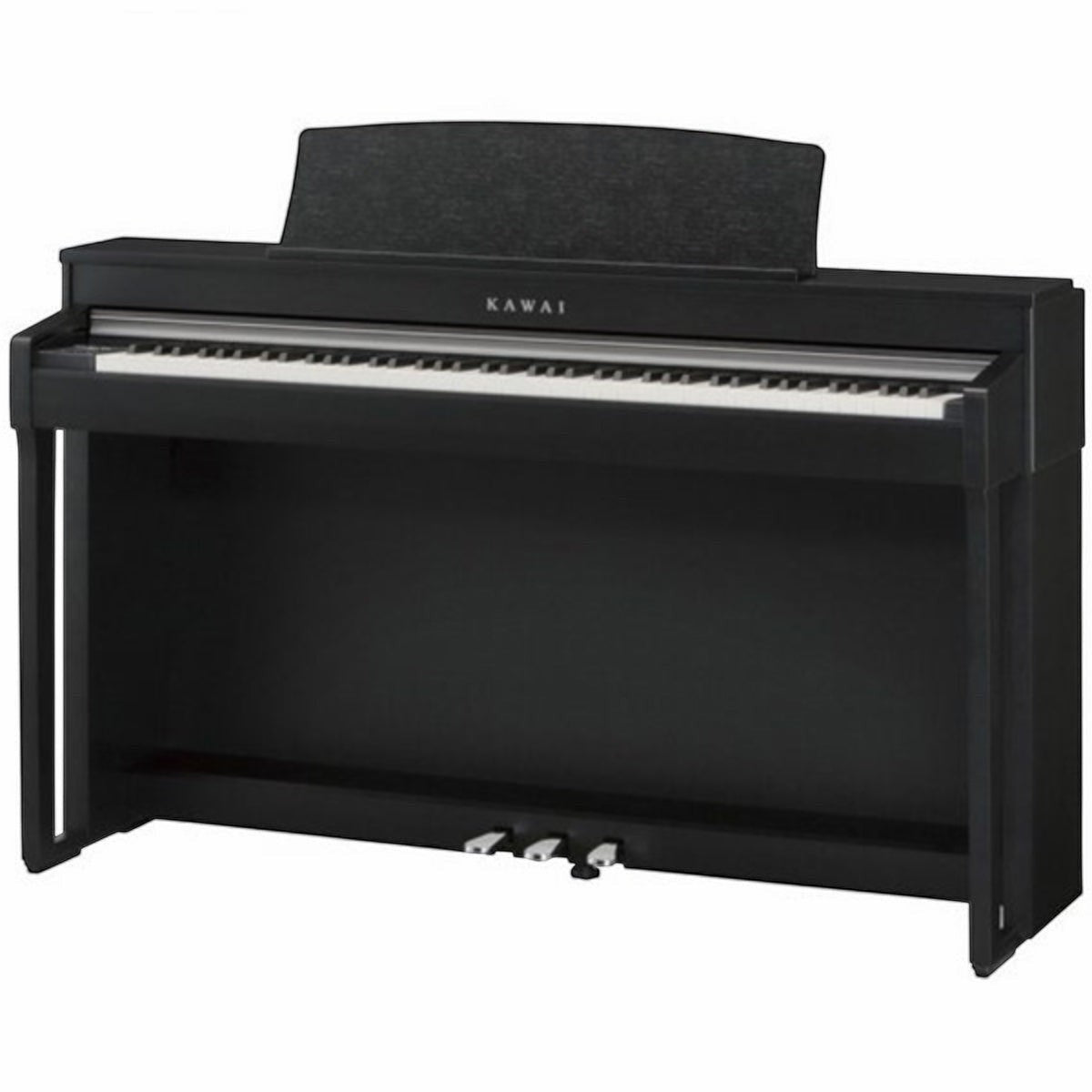 Đàn piano điện TÂN NHẠC CỤ Kawai CN370GP màu đen với thiết kế dáng grand thu nhỏ sang trọng