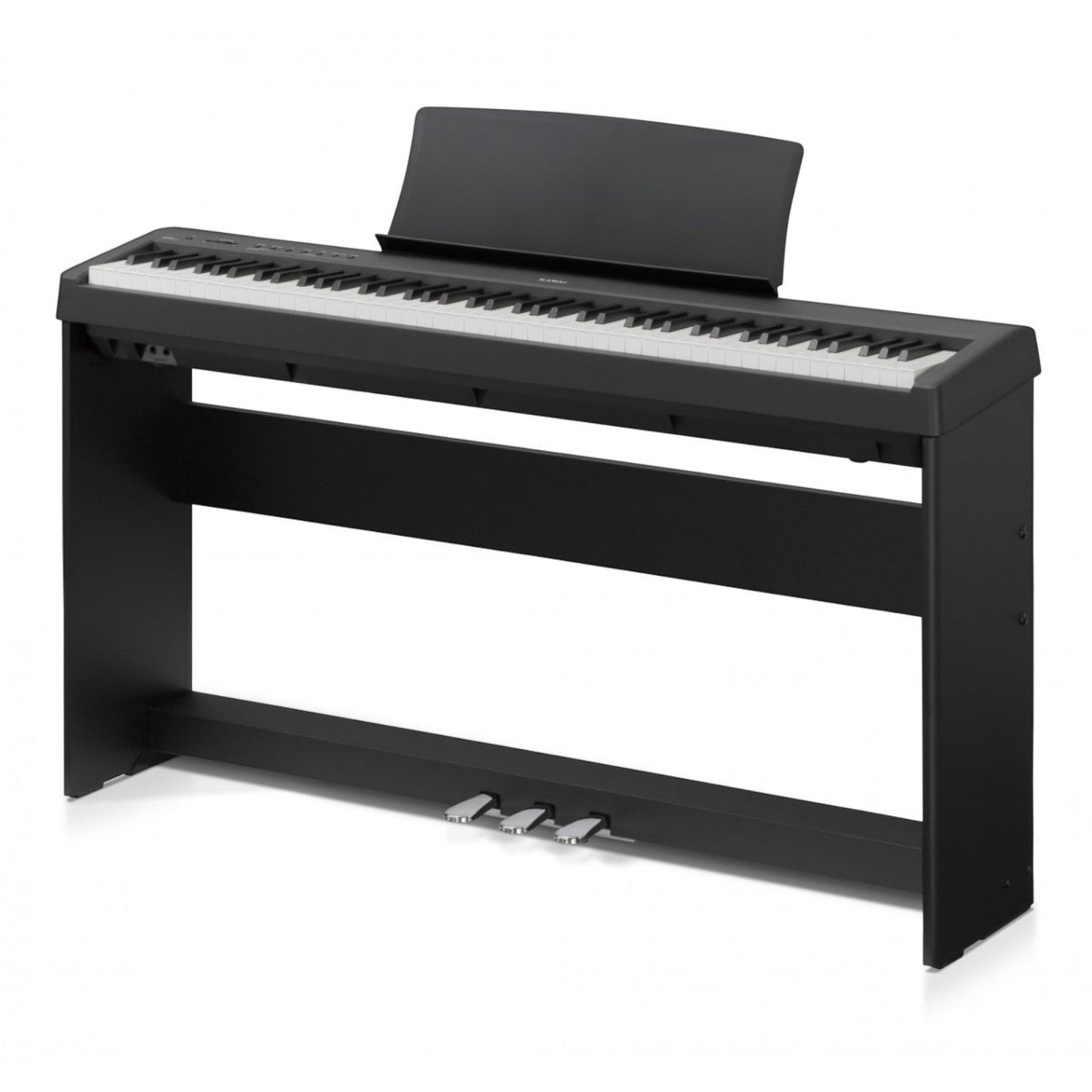 Đàn piano điện Kawai ES110 màu đen tại TÂN NHẠC CỤ, thiết kế di động gọn nhẹ với 88 phím búa Responsive Hammer Compact.