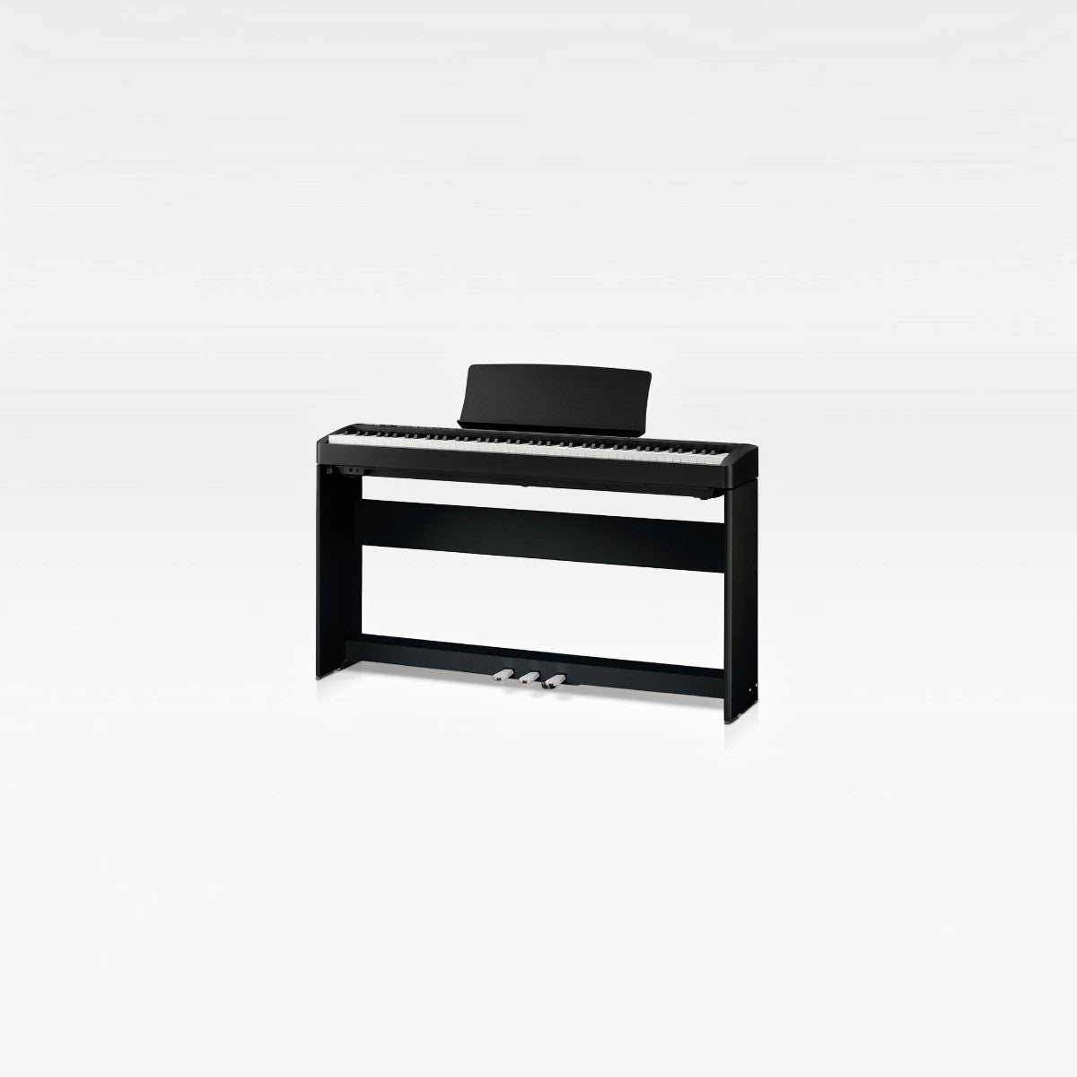 Đàn piano điện Kawai ES120 màu đen tại Tân Nhạc Cụ, thiết kế portable 88 phím búa RH Compact hiện đại.