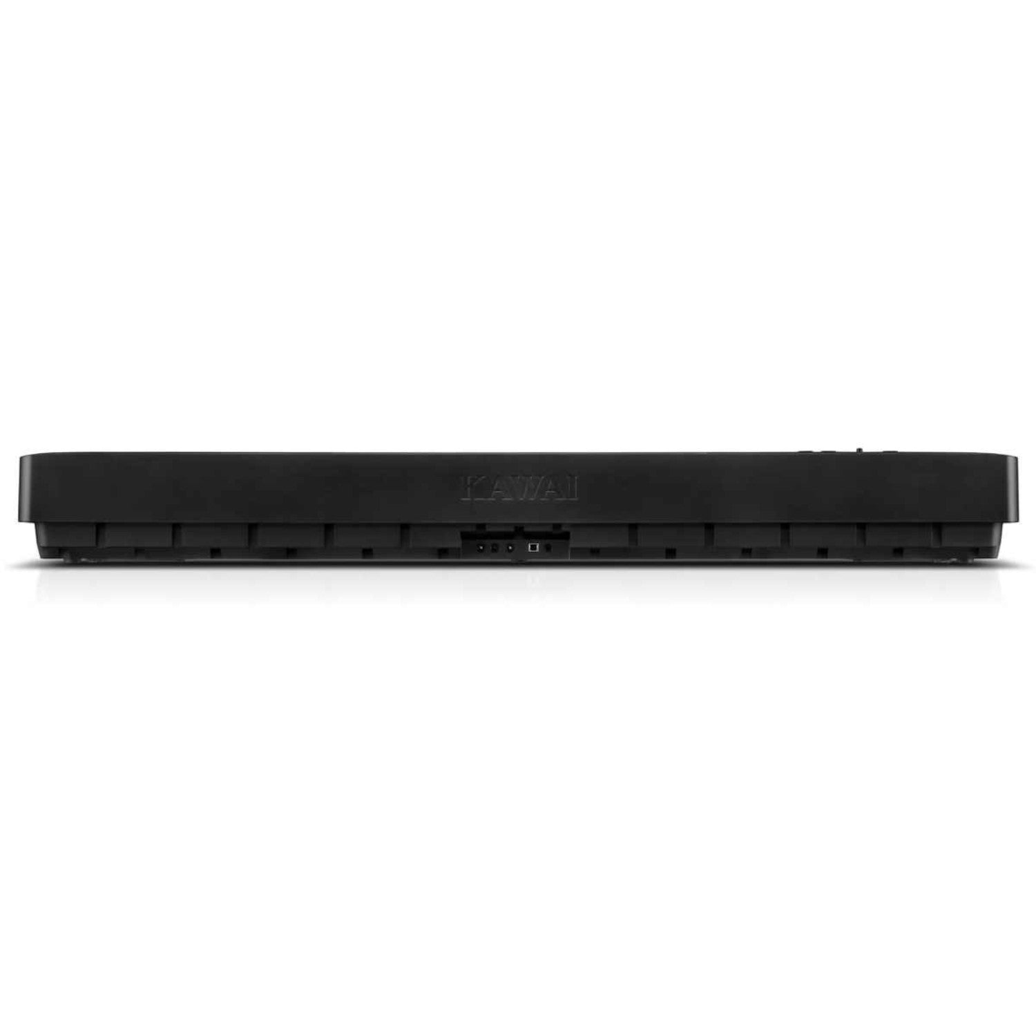 Đàn piano điện Kawai ES60 màu đen chính hãng tại TÂN NHẠC CỤ, góc nhìn phía sau với các cổng kết nối