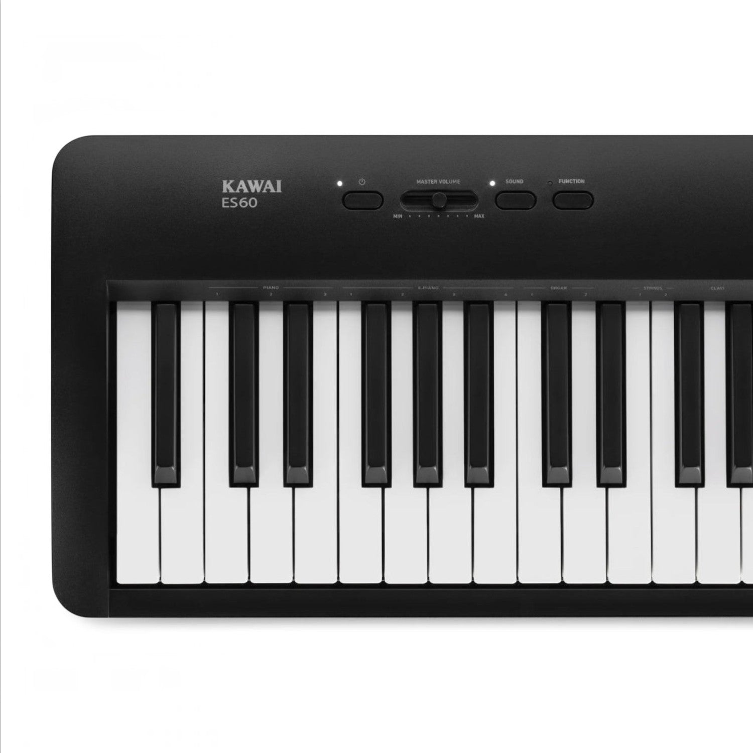 Đàn piano điện Kawai ES60 màu đen chính hãng tại TÂN NHẠC CỤ với bàn phím búa Responsive Hammer Lite