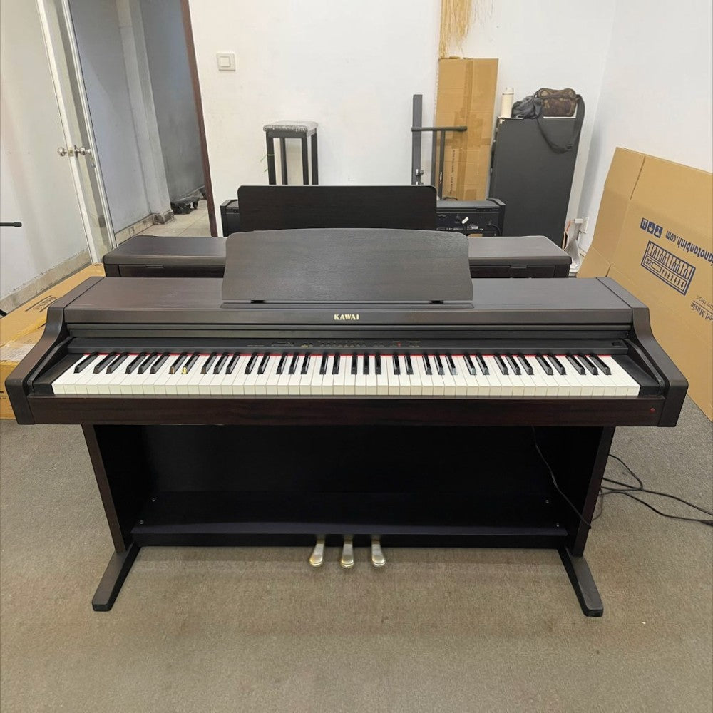 Đàn piano điện Kawai PN270 dáng tủ gỗ màu nâu trầm tại showroom TÂN NHẠC CỤ