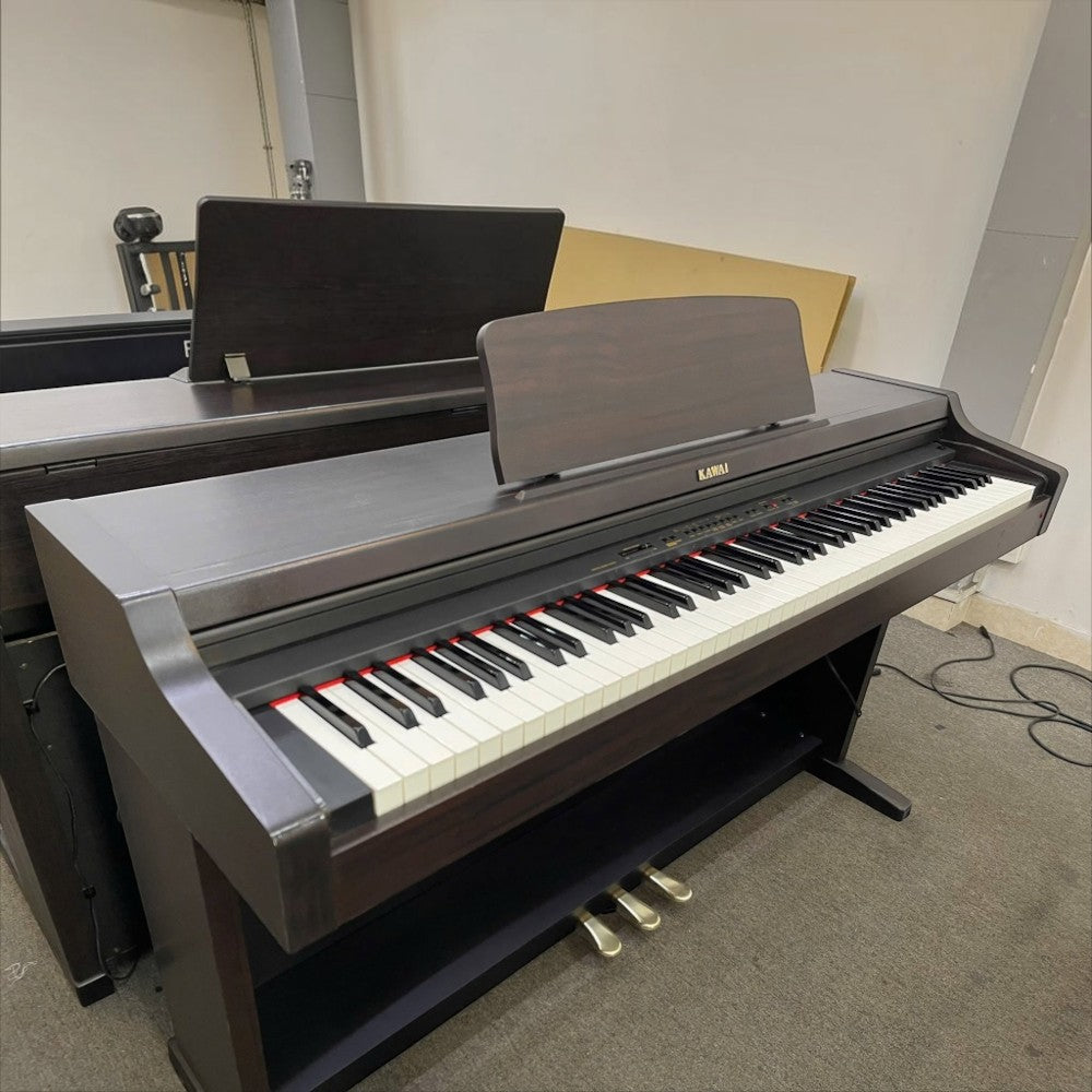 Đàn piano điện Kawai PN270 dáng tủ gỗ màu nâu sang trọng tại showroom TÂN NHẠC CỤ