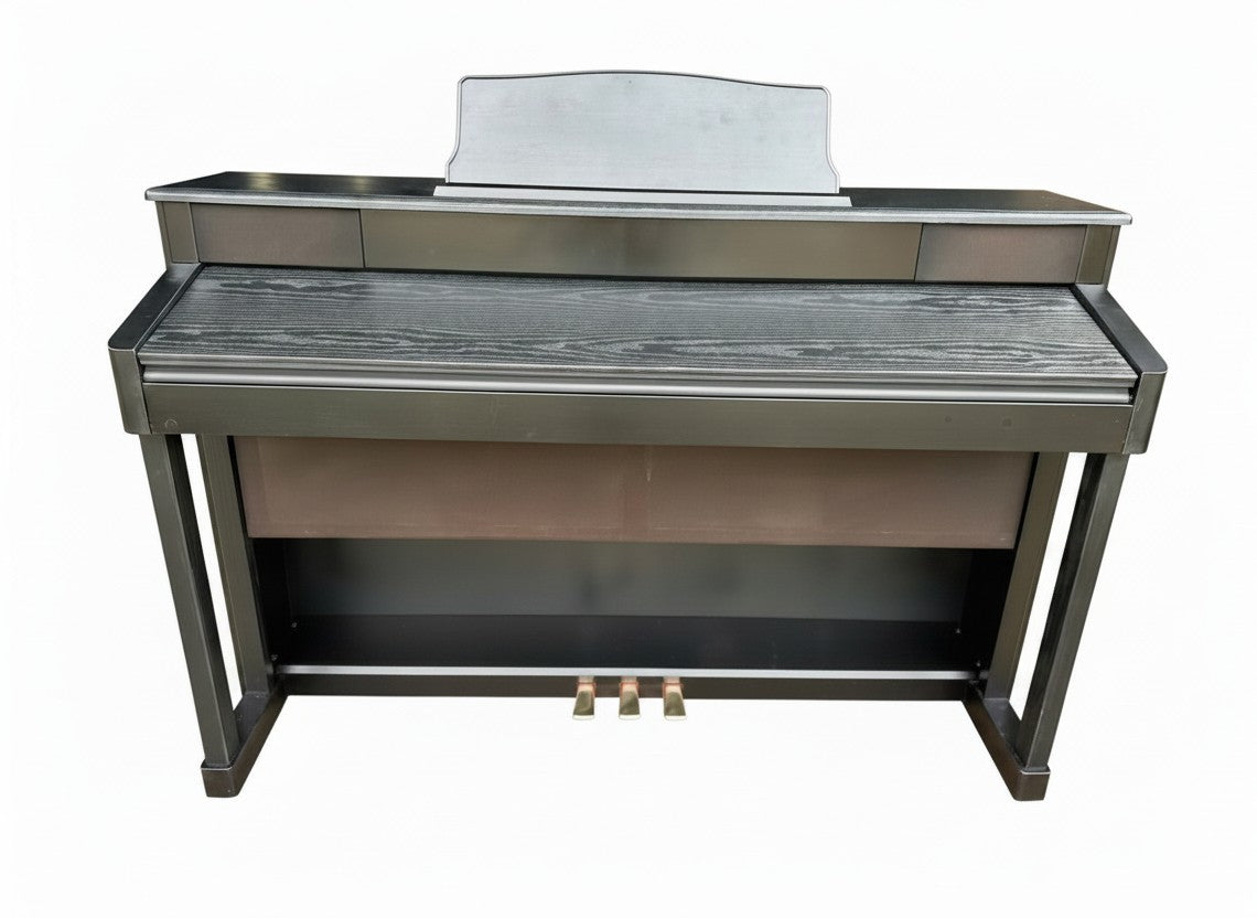 Đàn piano điện Kawai PW920 dáng tủ màu đen sang trọng tại TÂN NHẠC CỤ, thiết kế 88 phím kèm 3 pedal chắc chắn.