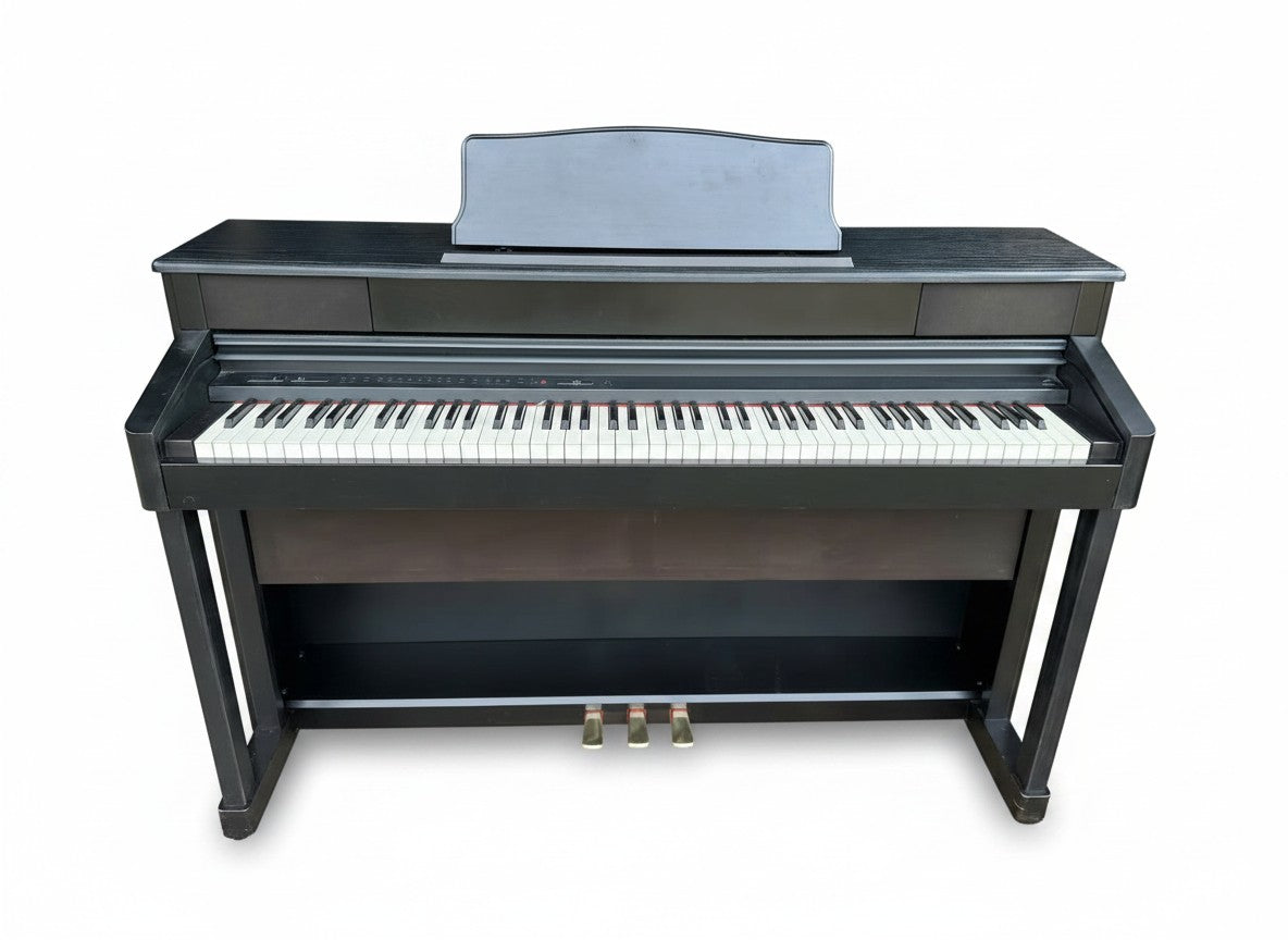 Đàn piano điện Kawai PW920 dáng tủ màu đen sang trọng tại TÂN NHẠC CỤ, thiết kế 88 phím chuẩn cho người mới bắt đầu.
