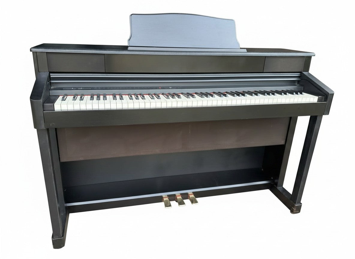 Đàn piano điện Kawai PW920 dáng tủ màu đen sang trọng tại TÂN NHẠC CỤ, thiết kế 88 phím chuẩn cho người mới bắt đầu.