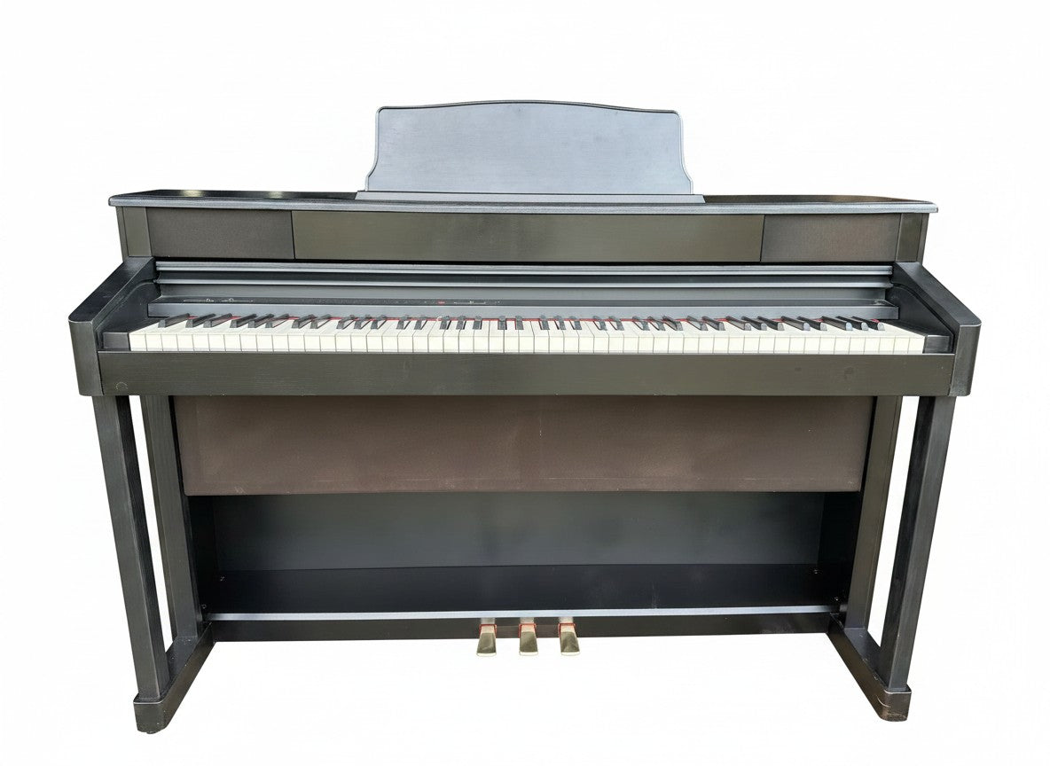 Đàn piano điện Kawai PW920 dáng tủ màu đen sang trọng tại TÂN NHẠC CỤ, thiết kế 88 phím chuẩn cho người mới bắt đầu.