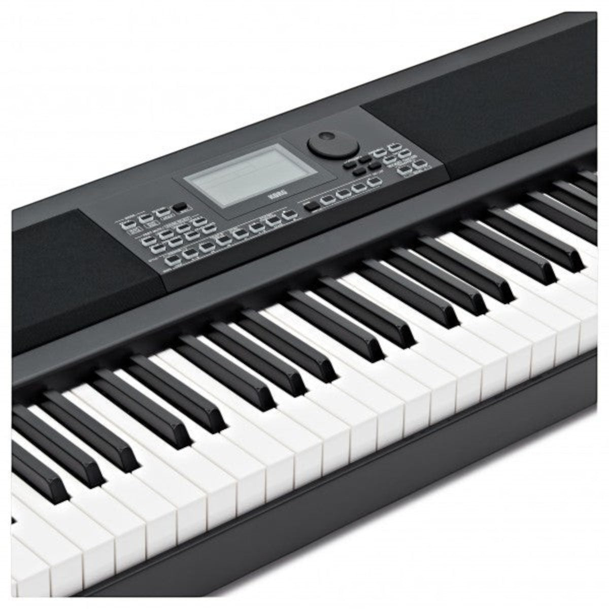 Đàn piano điện TÂN NHẠC CỤ Korg XE20 màu đen với 88 phím NH chân thực và bảng điều khiển màn hình LCD hiện đại