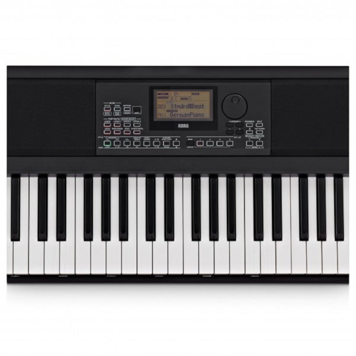 Đàn piano điện Korg XE20 màu đen với 88 phím đàn tại TÂN NHẠC CỤ, thiết kế hiện đại và bảng điều khiển trực quan.