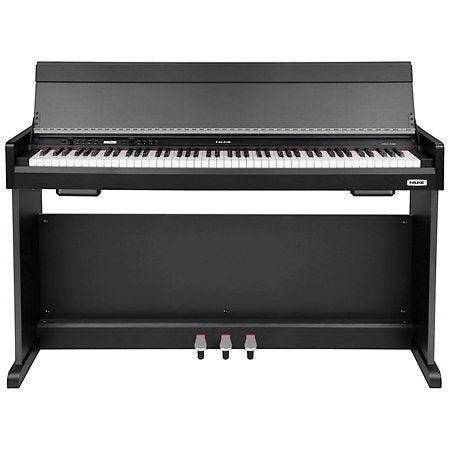 Đàn piano điện TÂN NHẠC CỤ Nux NCK330 màu đen thiết kế upright sang trọng với 88 phím cảm ứng lực tiêu chuẩn