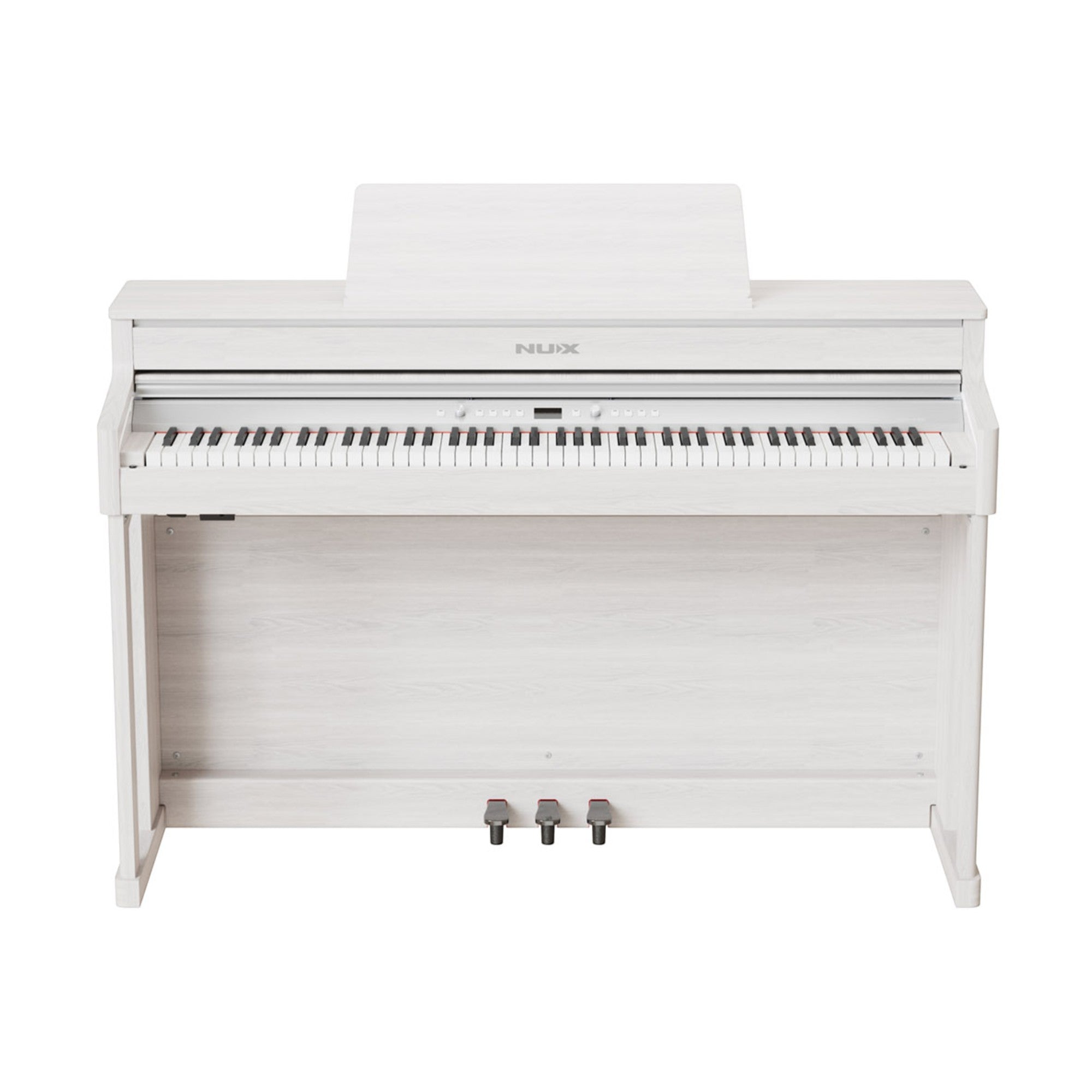Đàn piano điện Nux NCK430 màu trắng hiện đại với thiết kế sang trọng tại TÂN NHẠC CỤ