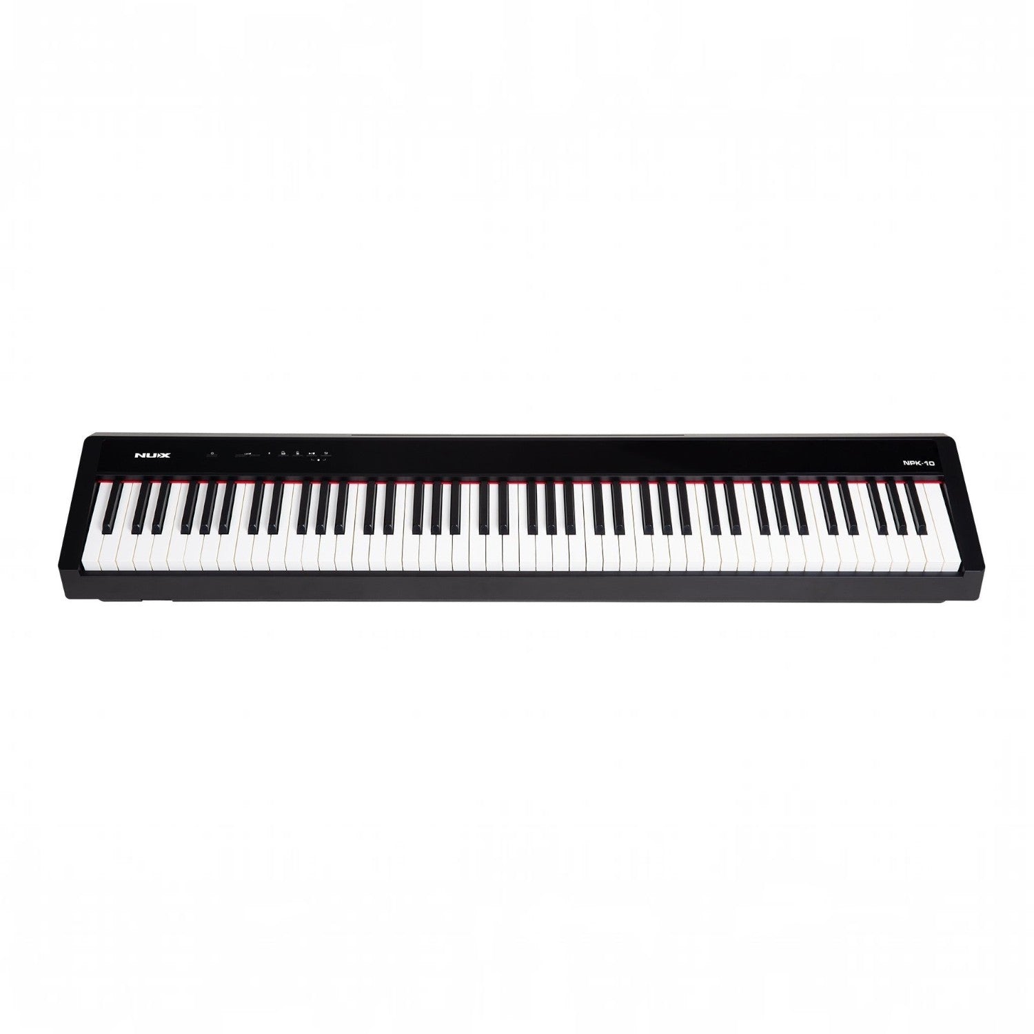 Đàn piano điện TÂN NHẠC CỤ Nux NPK10 màu đen với 88 phím búa WKJ-03, thiết kế tối giản cho người mới học