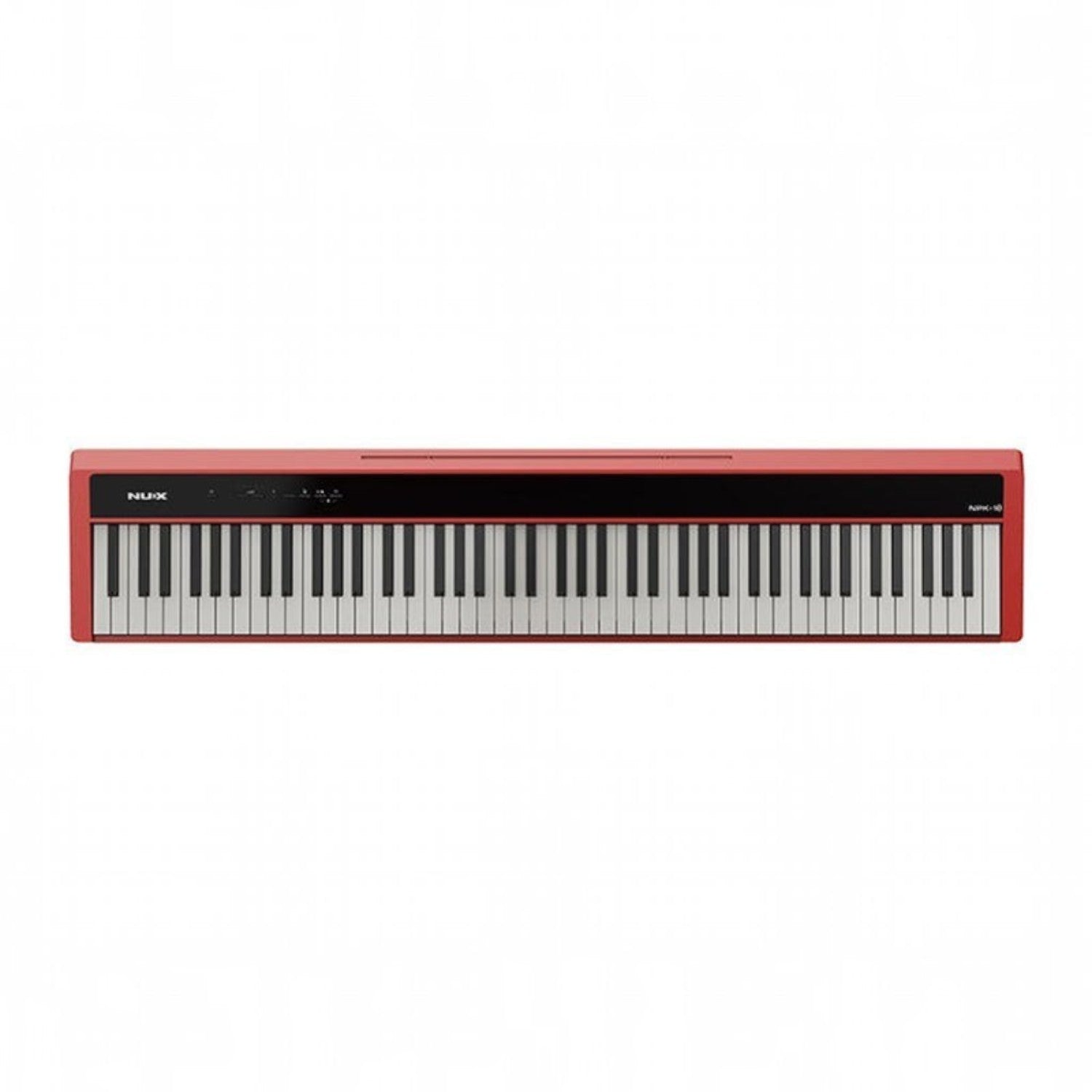 Đàn piano điện TÂN NHẠC CỤ Nux NPK-10 màu đỏ với 88 phím búa WKJ-03, thiết kế hiện đại và nhỏ gọn