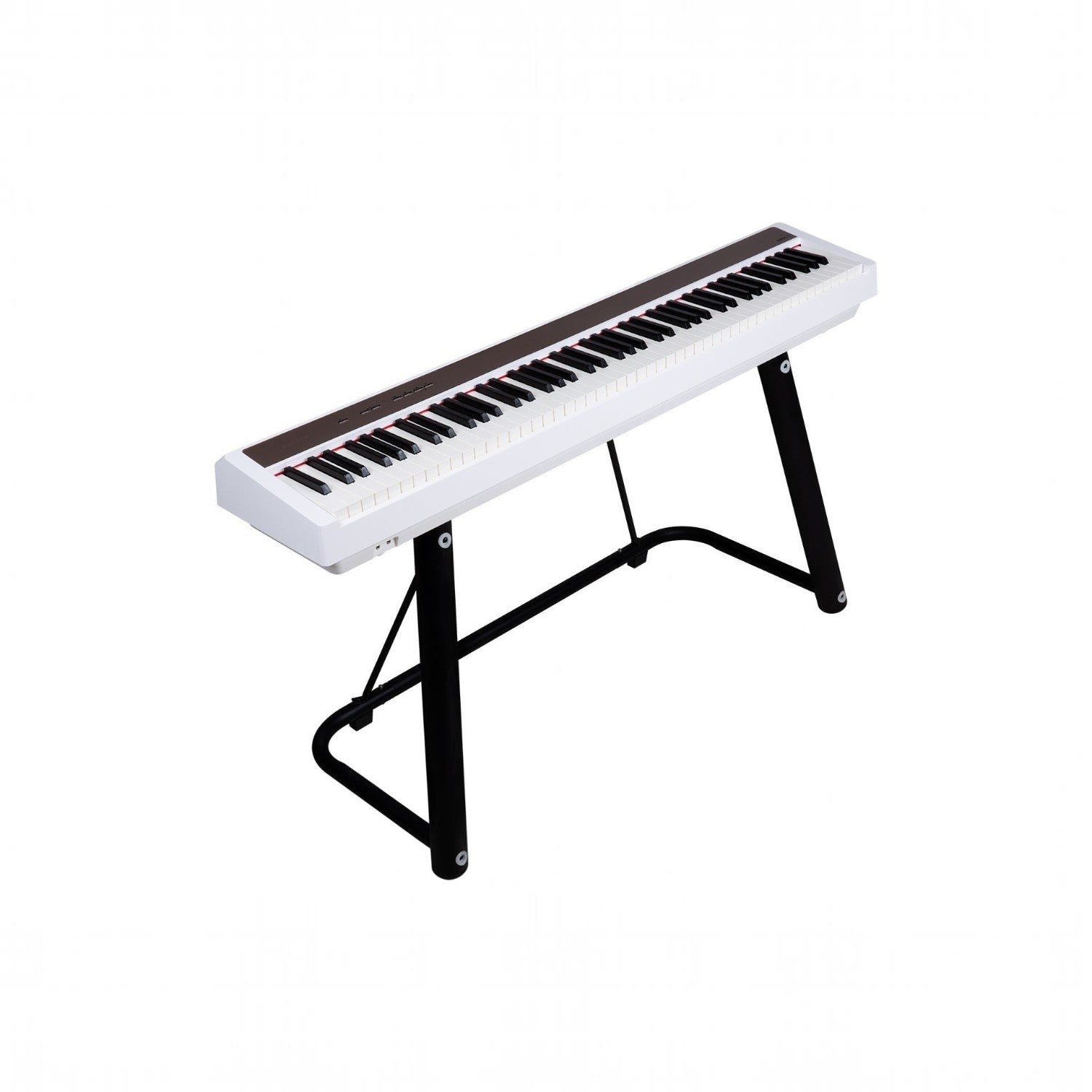 Đàn piano điện TÂN NHẠC CỤ Nux NPK-10 màu trắng với 88 phím búa WKJ-03, thiết kế hiện đại trên chân đế kim loại