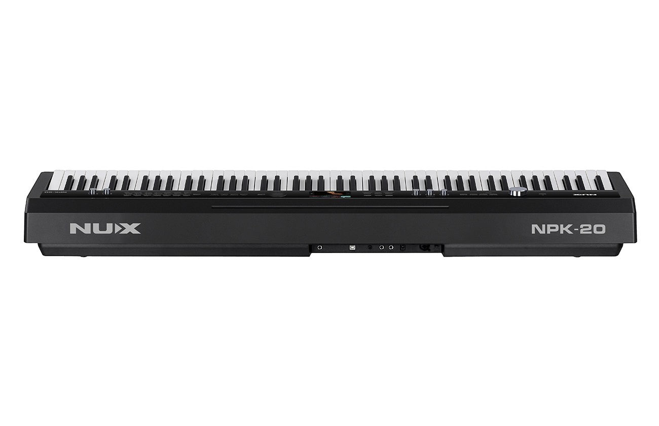 Đàn piano điện NUX NPK-20 màu đen 88 phím tại TÂN NHẠC CỤ với thiết kế hiện đại và bảng điều khiển trực quan