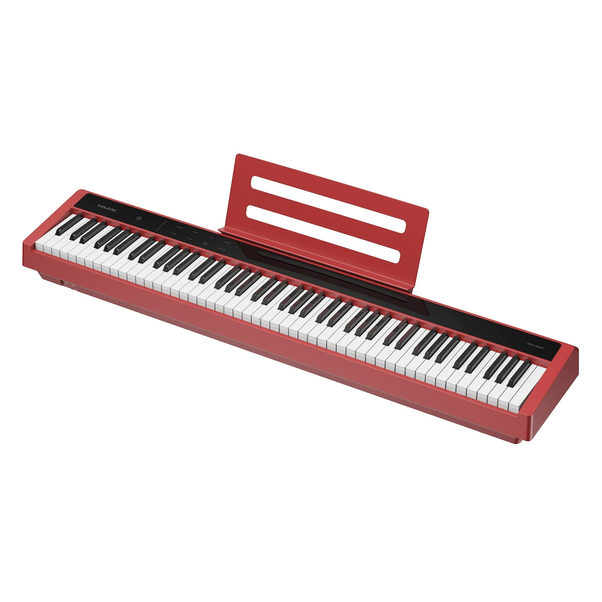 Đàn piano điện Nux NPK200 màu đỏ hiện đại với bàn phím WKJ-03 tại TÂN NHẠC CỤ