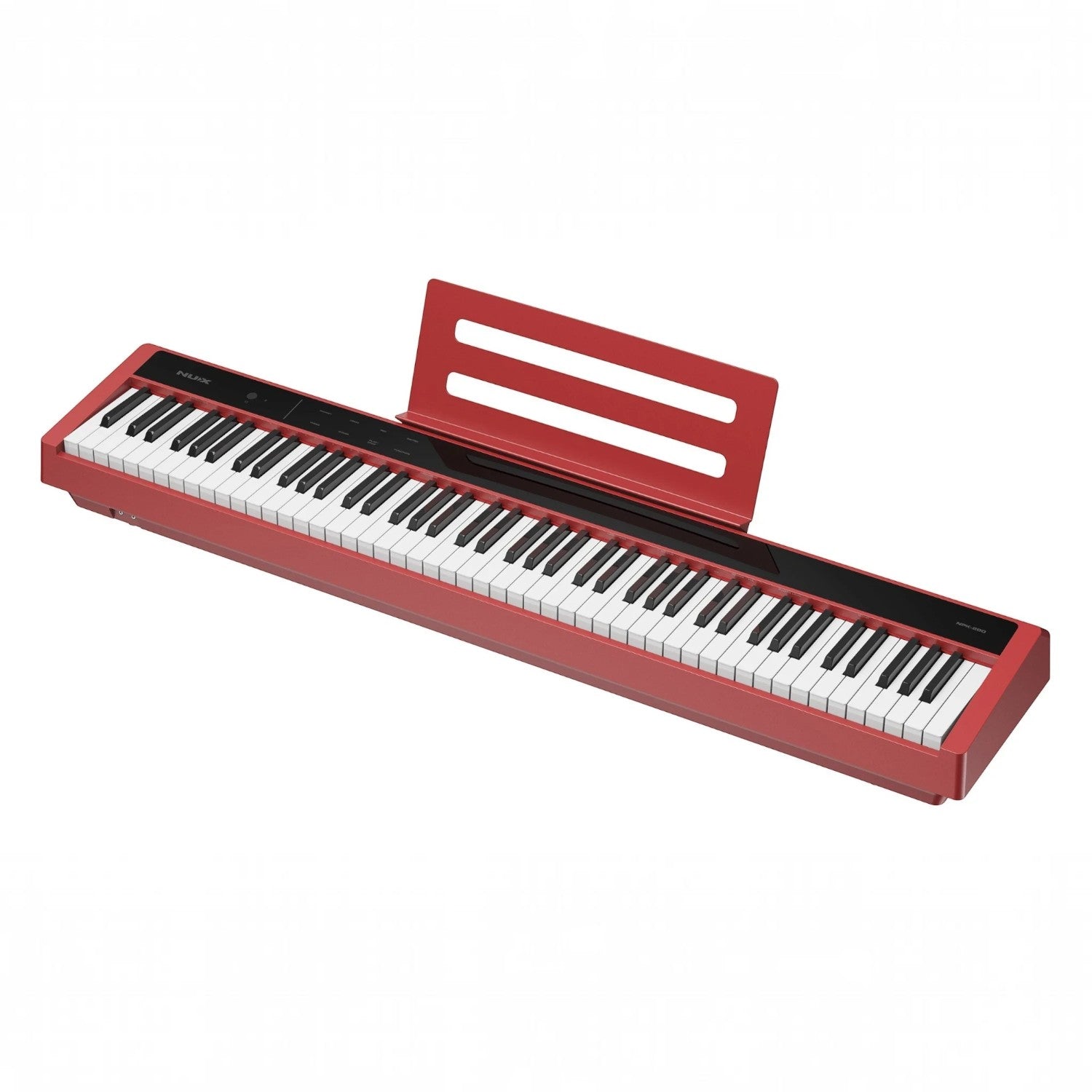 Đàn piano điện Nux NPK200 màu đỏ hiện đại với bàn phím 88 phím tại TÂN NHẠC CỤ