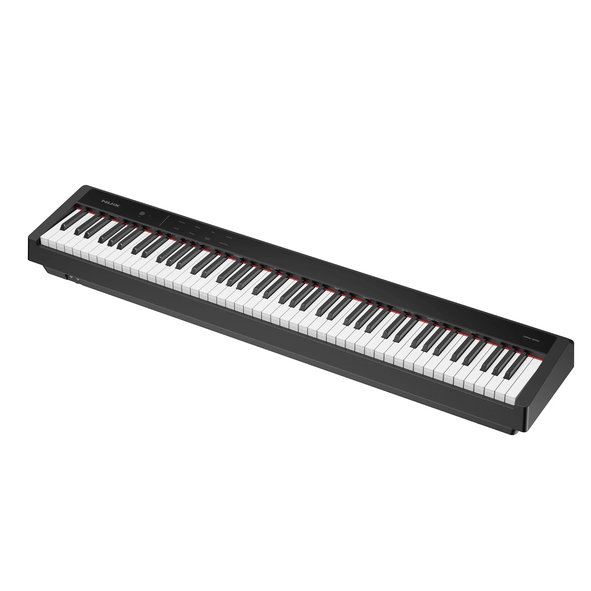 Đàn piano điện TÂN NHẠC CỤ Nux NPK200 màu đen thiết kế hiện đại với bàn phím 88 phím cảm ứng chân thực