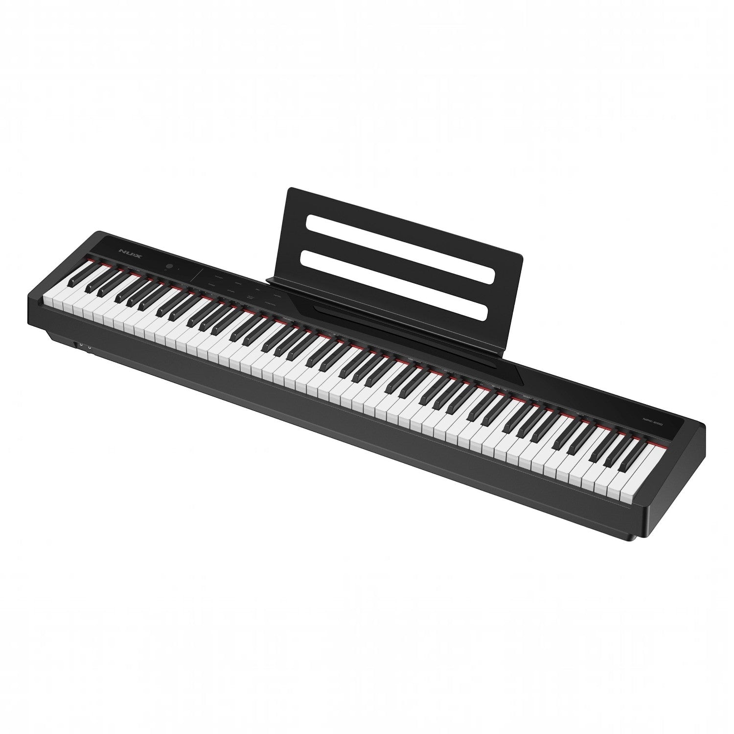 Đàn piano điện TÂN NHẠC CỤ Nux NPK200 màu đen thiết kế hiện đại với bàn phím 88 phím cảm ứng chân thực