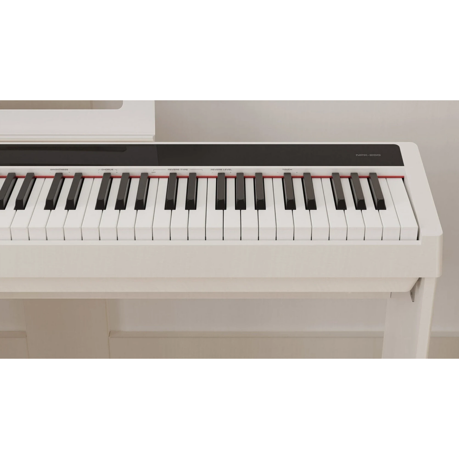Đàn piano điện TÂN NHẠC CỤ Nux NPK200 màu trắng với bàn phím WKJ-03 hiện đại và thiết kế tinh tế