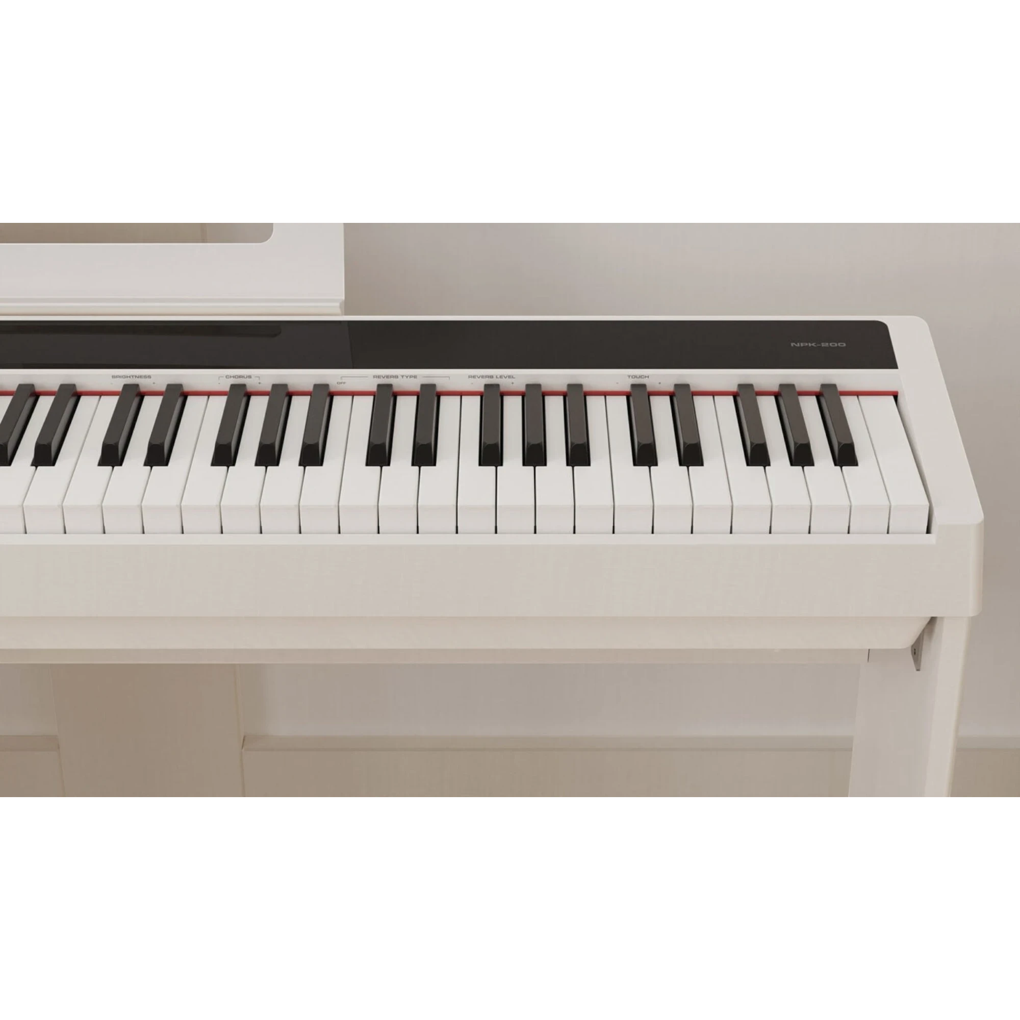 Đàn piano điện TÂN NHẠC CỤ Nux NPK200 màu trắng với bàn phím WKJ-03 hiện đại và thiết kế tinh tế